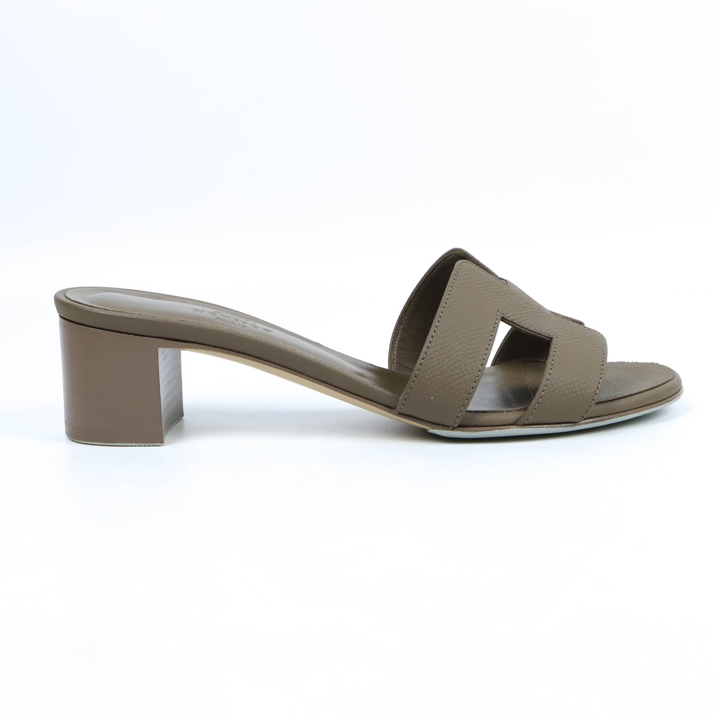 Hermes Oasis Sandals Etoupe 37