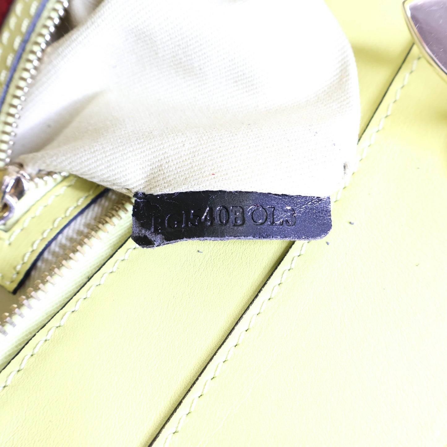 Valentino Rockstud Tote Yellow