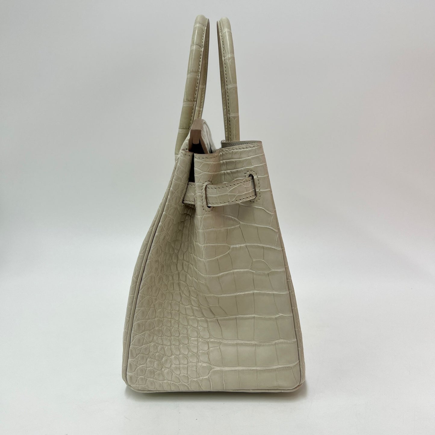 Hermes Birkin 30 Croc Beton GHW