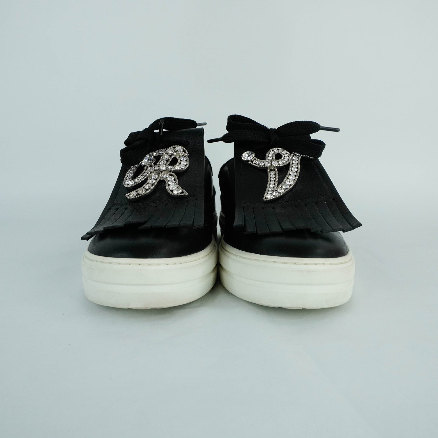 Roger Vivier Sneakers Black Crystal 38