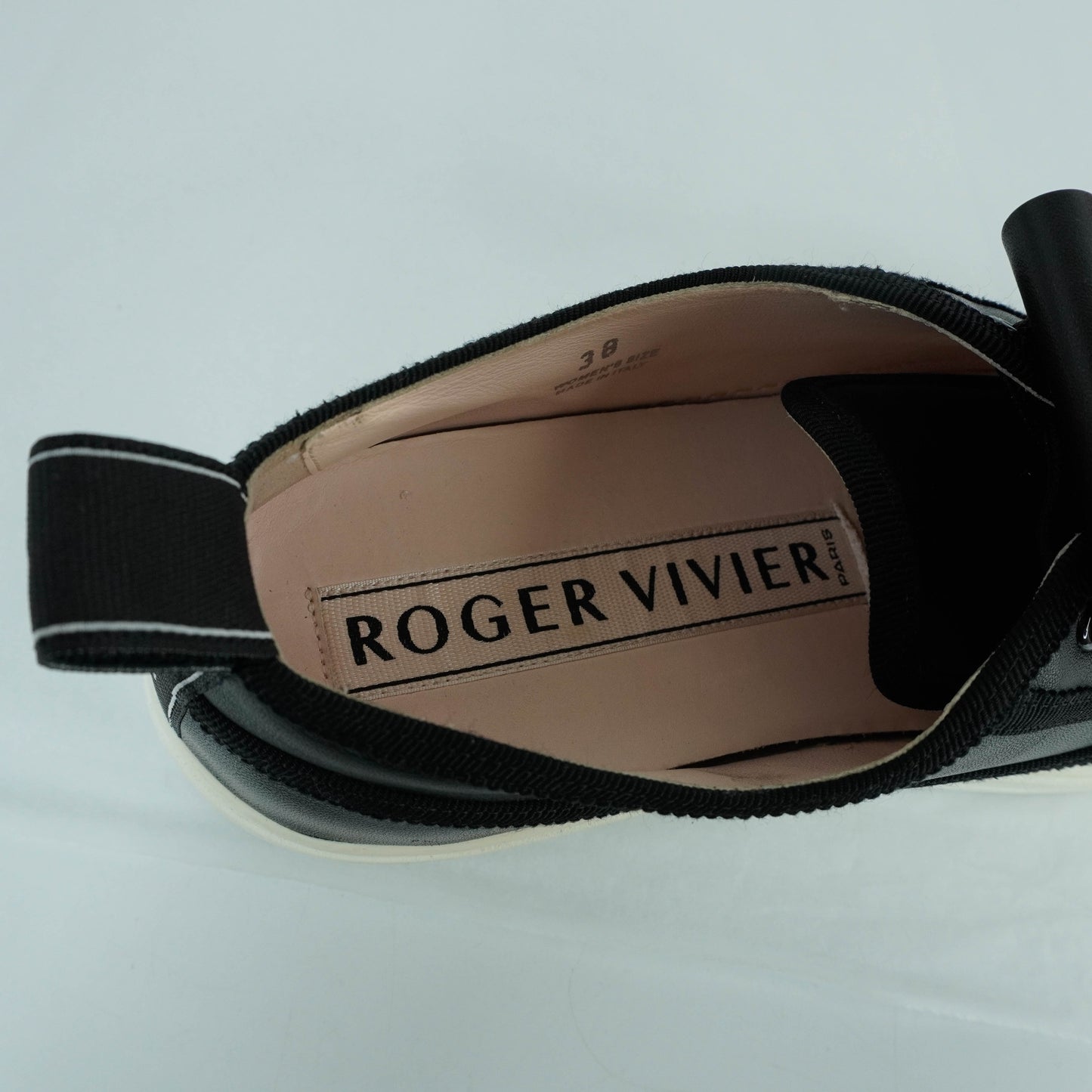 Roger Vivier Sneakers Black Crystal 38