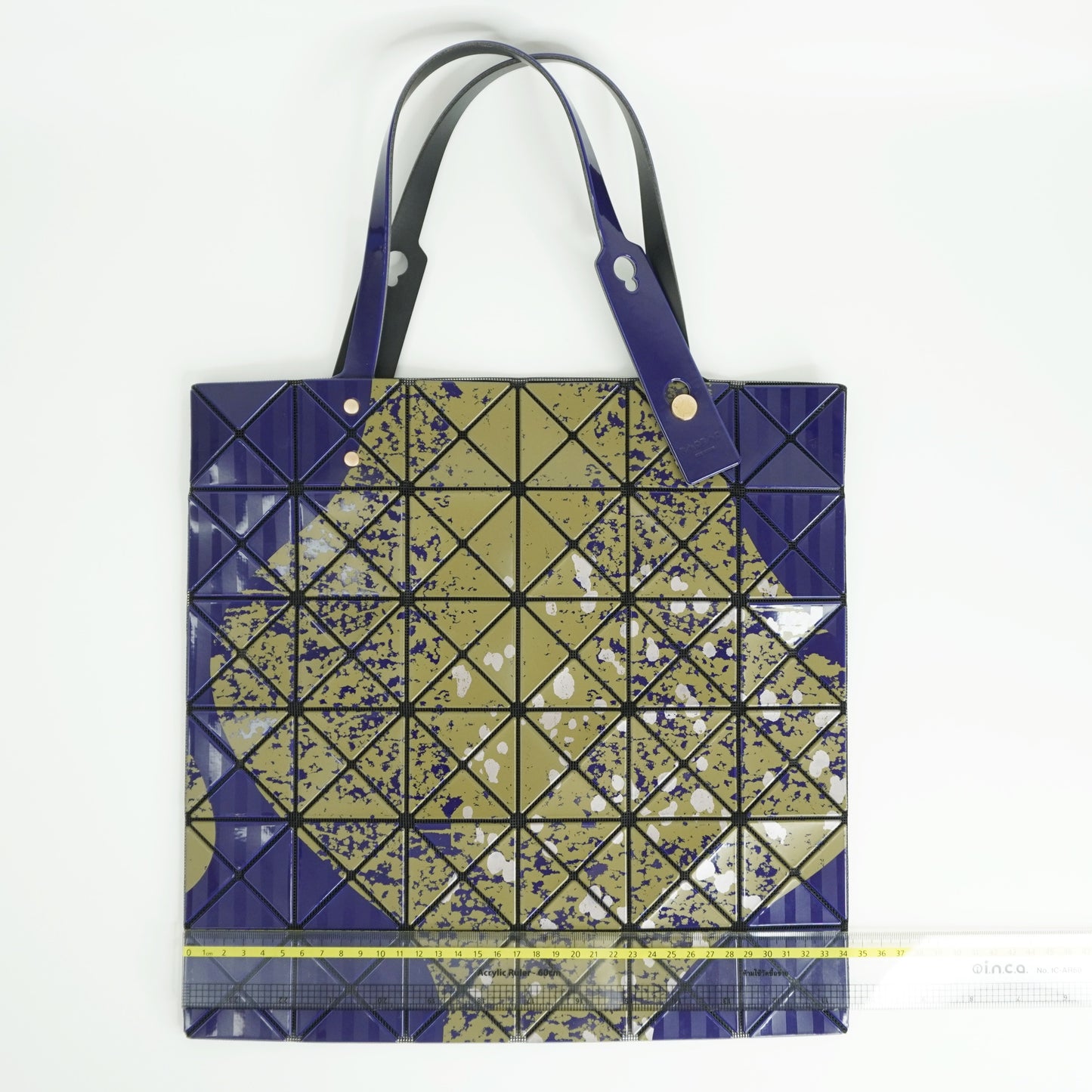 Bao Bao Tote 6x6 Navy/Gold