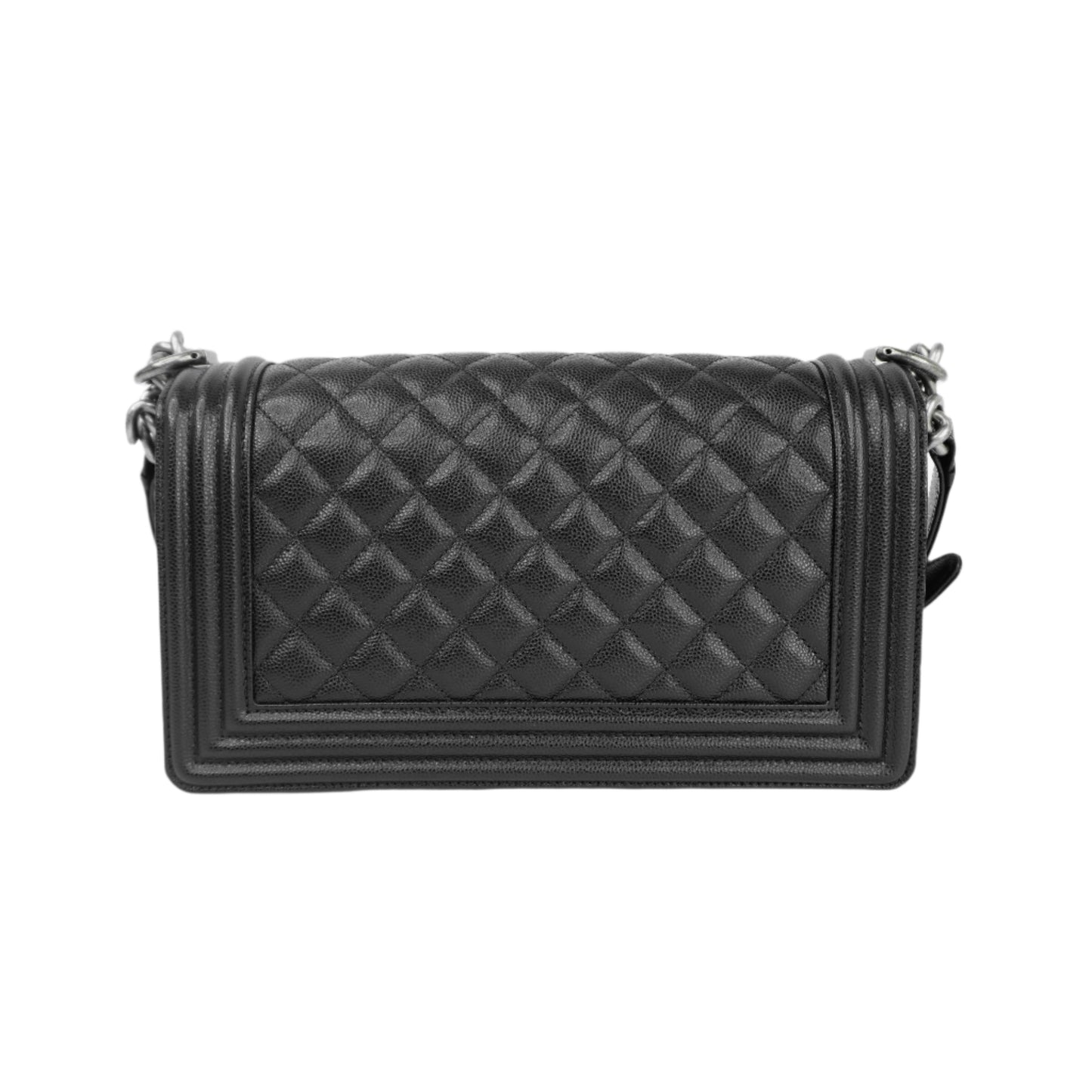 Chanel Boy 10" Black BHW Caviar