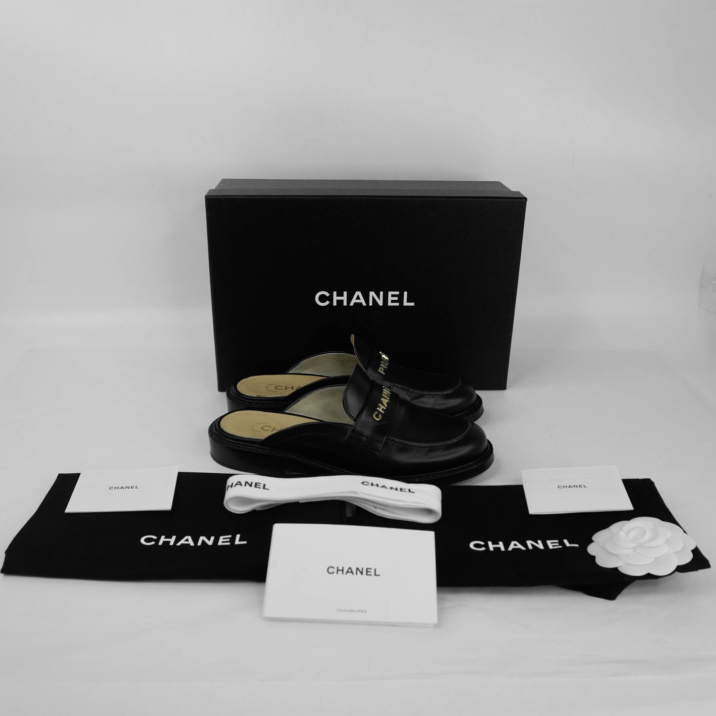 Chanel x Pharrell Muled Slipper Black 36