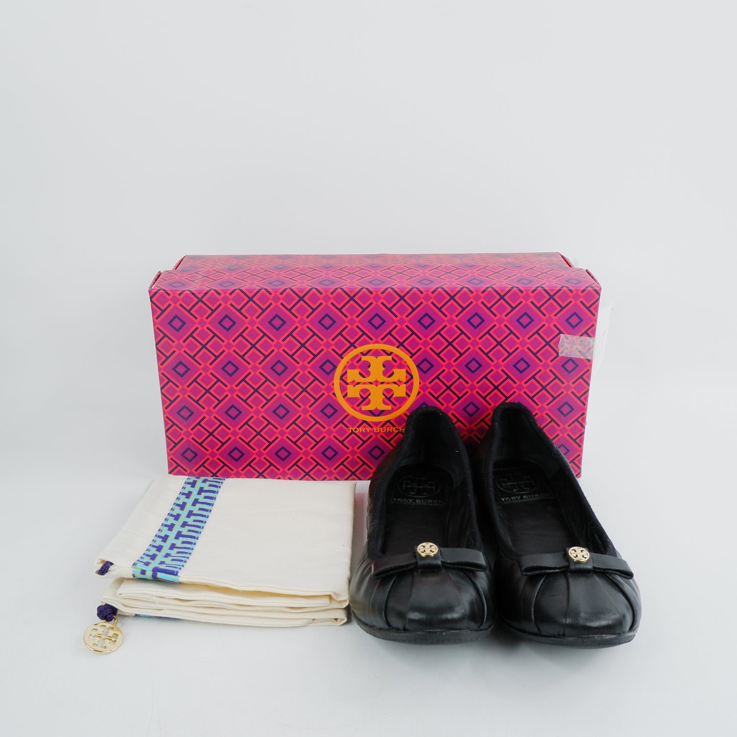 Tory Burch Flats Black