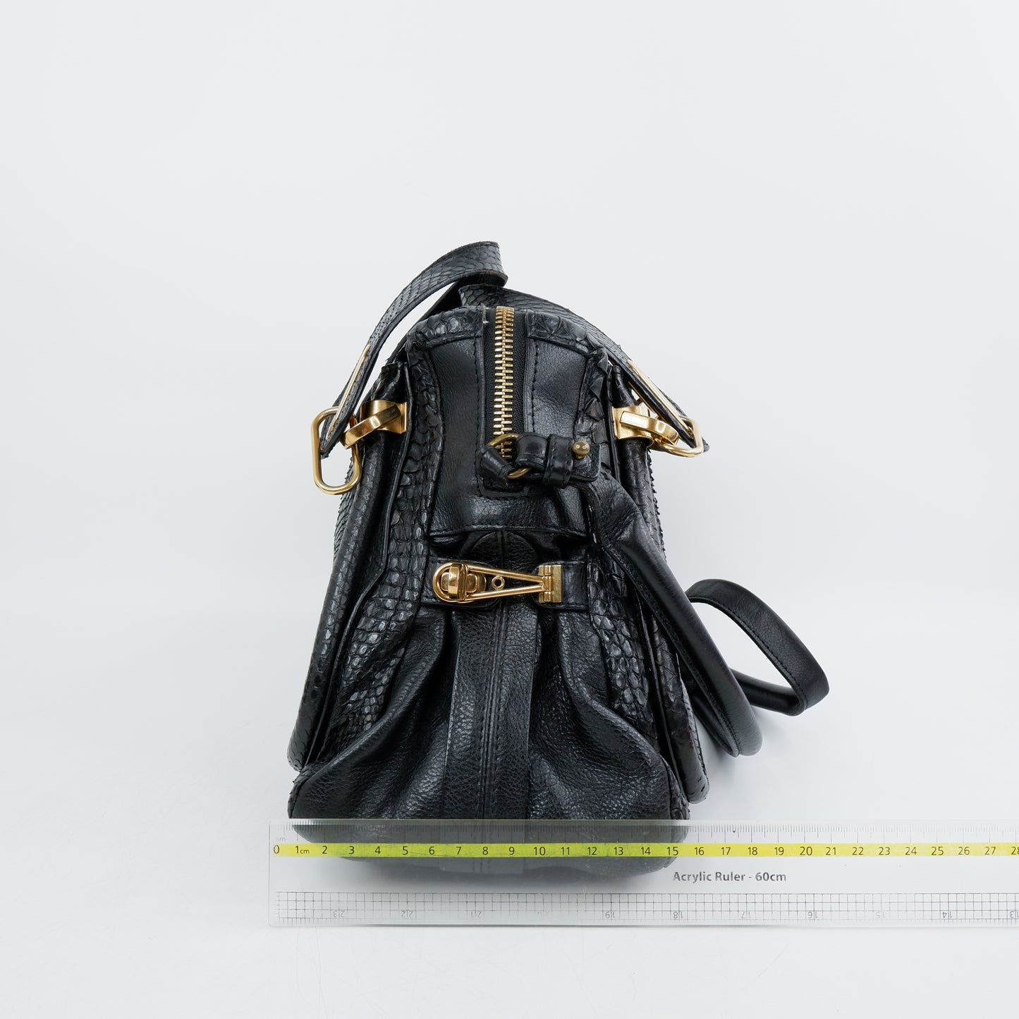 Chloe Paraty Python Medium Black