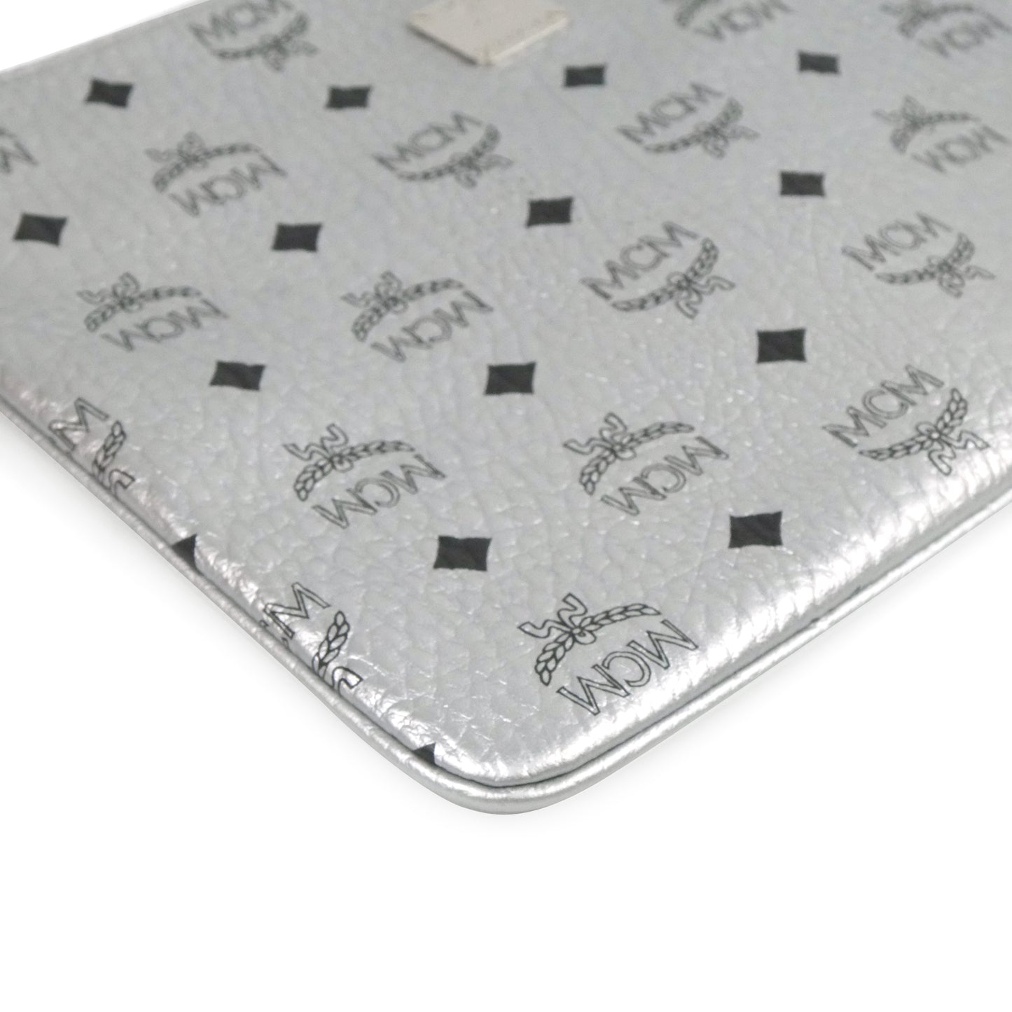 MCM Clutch Silver