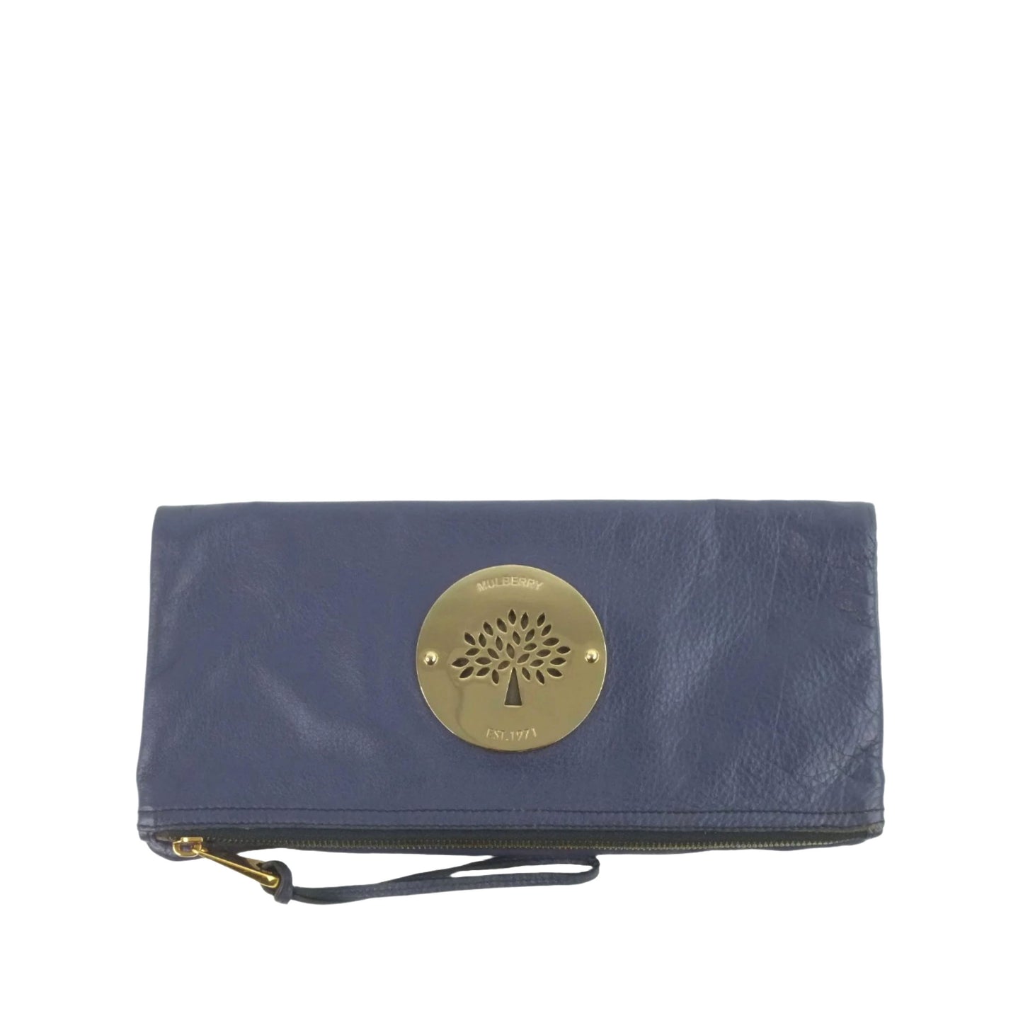 Mulberry Clutch Fold Navy