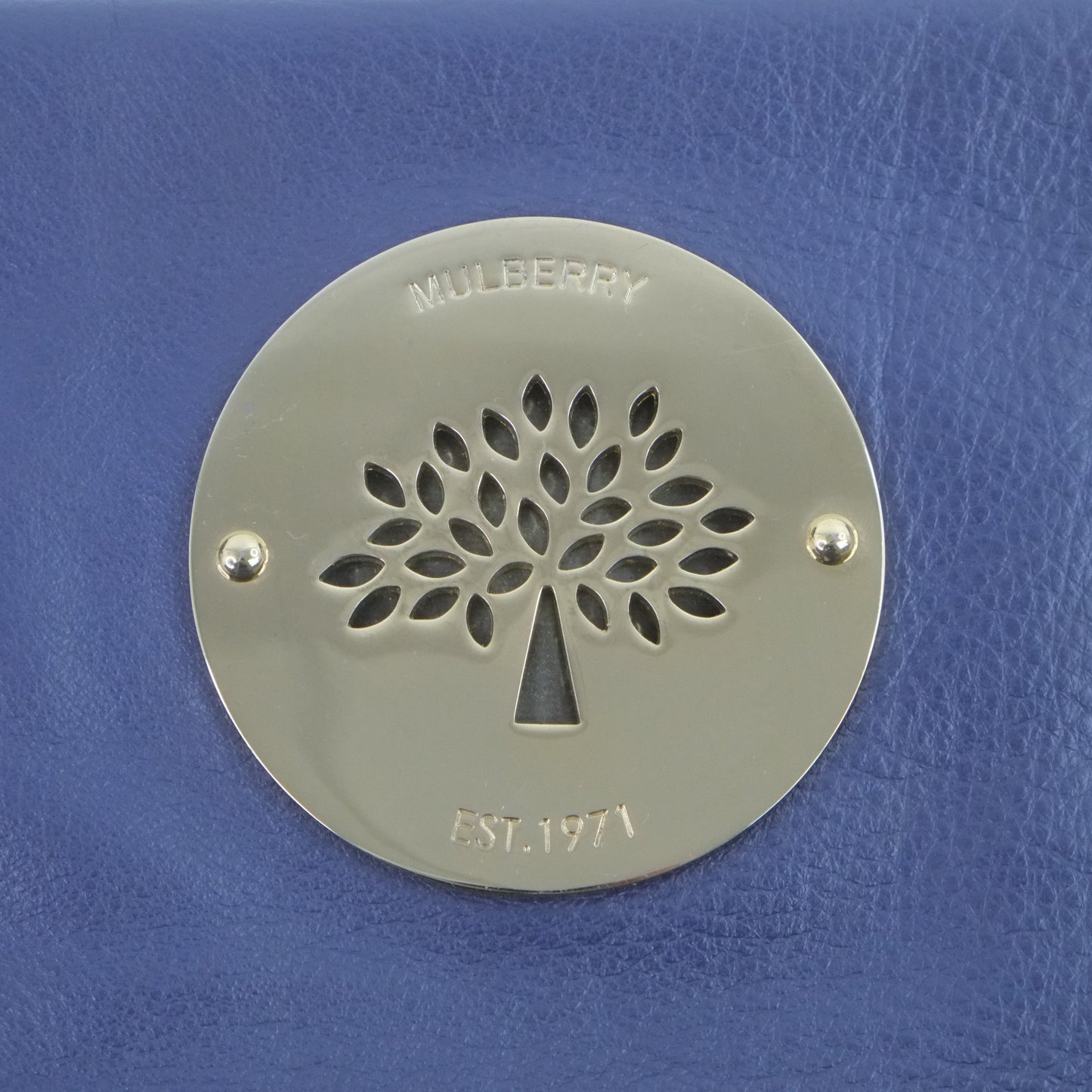 Mulberry Clutch Fold Navy