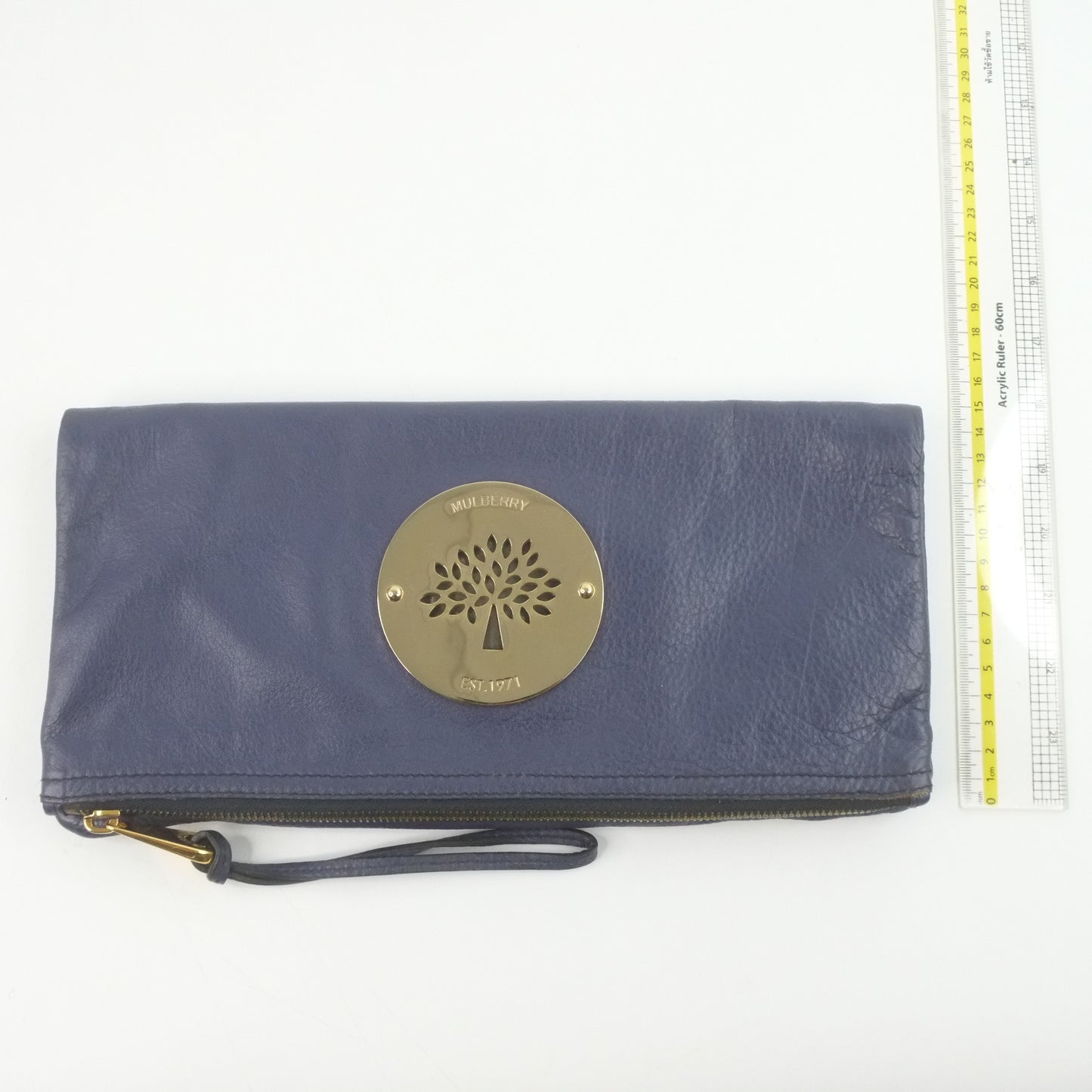 Mulberry Clutch Fold Navy