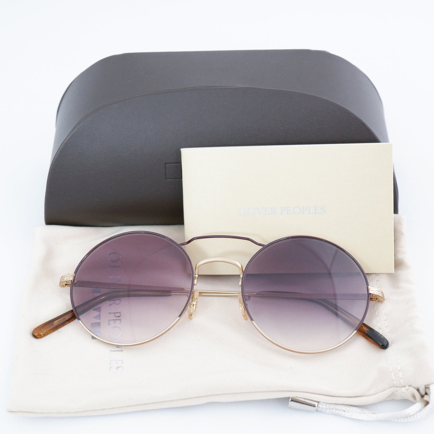 Oliver Peoples Sunglasses Black Gold