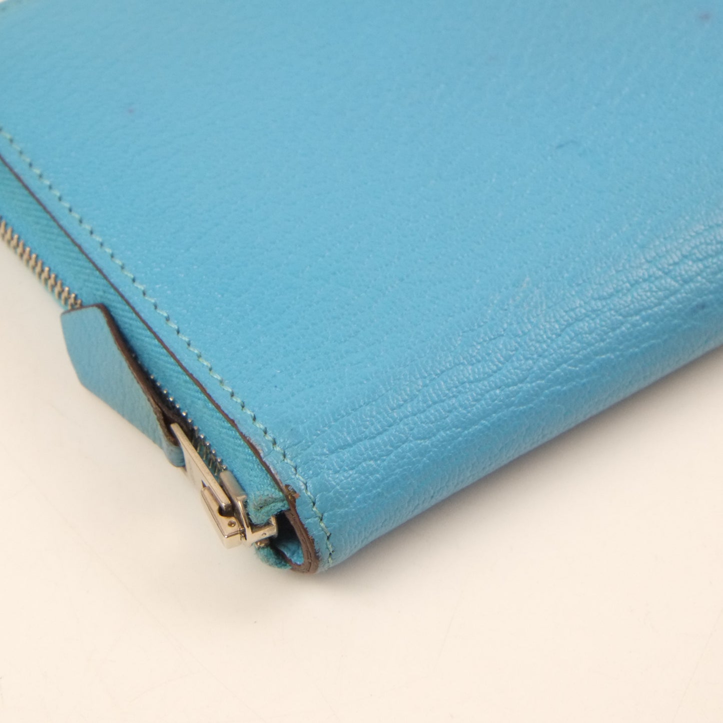 Hermes Azap Long Wallet Blue