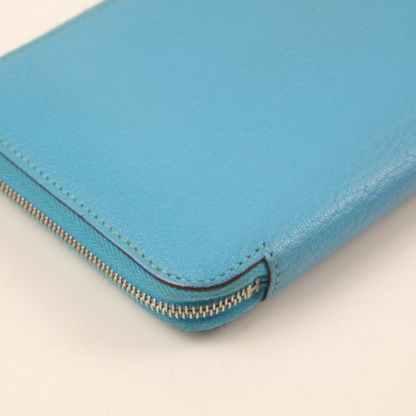 Hermes Azap Long Wallet Blue