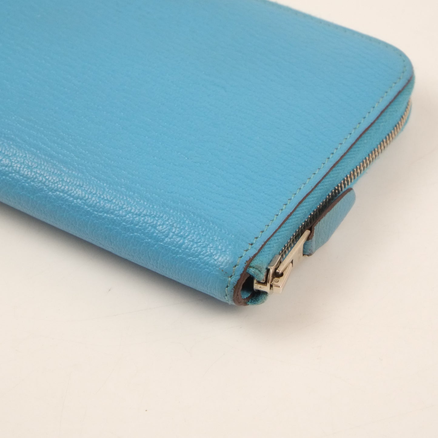 Hermes Azap Long Wallet Blue