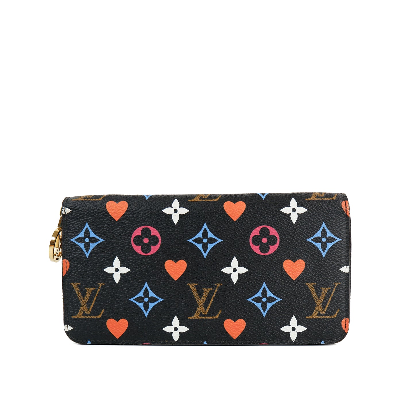 Louis Vuitton Game On Zippy Long Wallet Monogram Black