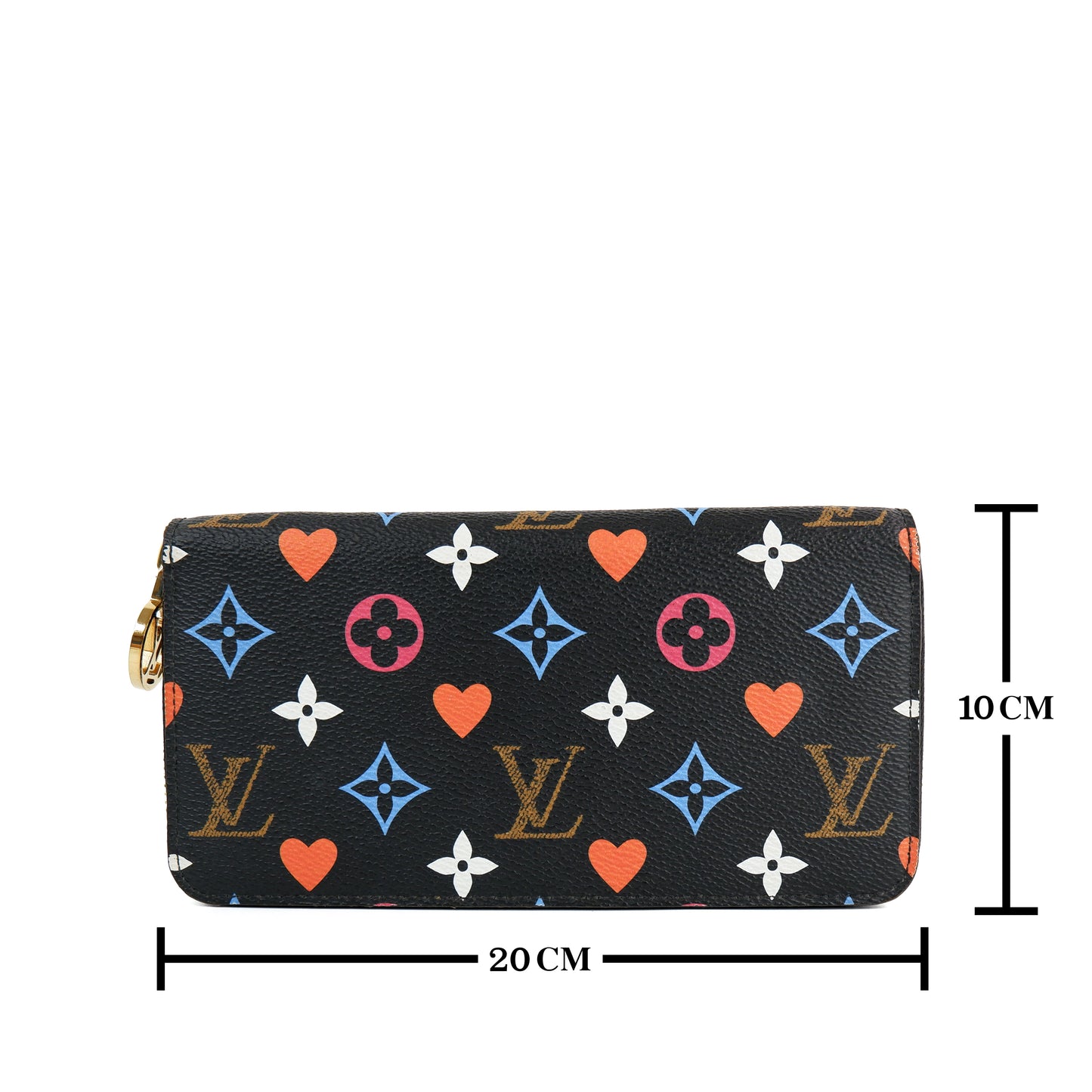 Louis Vuitton Game On Zippy Long Wallet Monogram Black