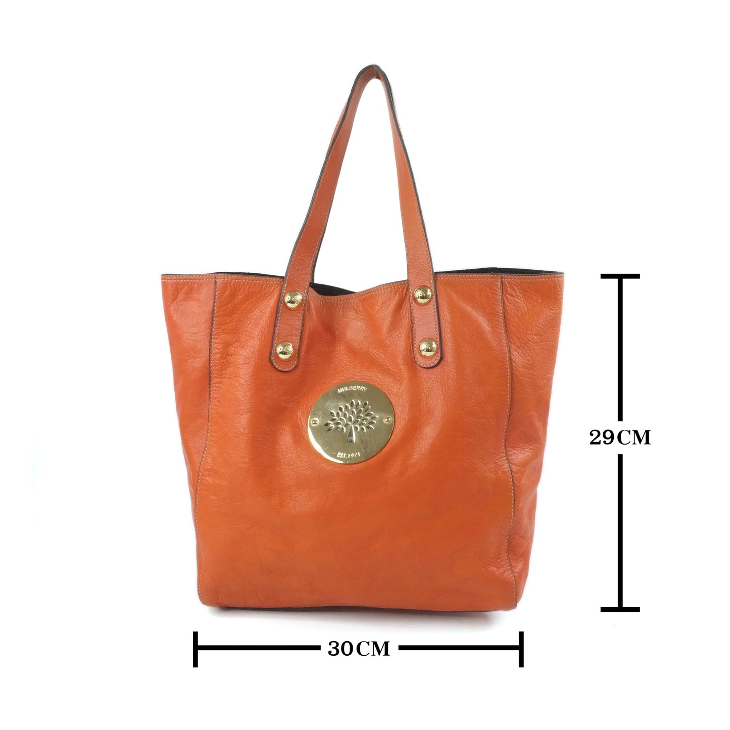 Mulberry Tote Orange