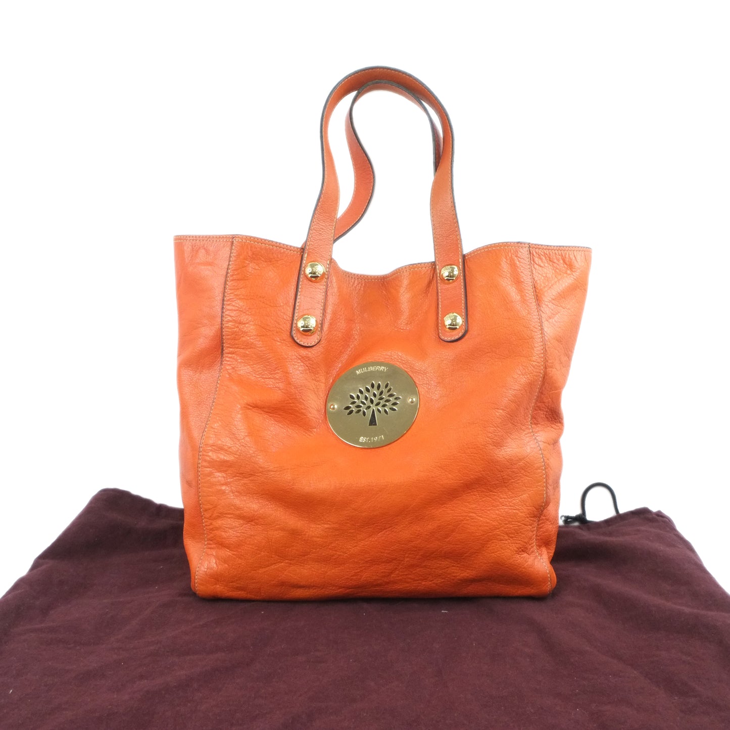 Mulberry Tote Orange