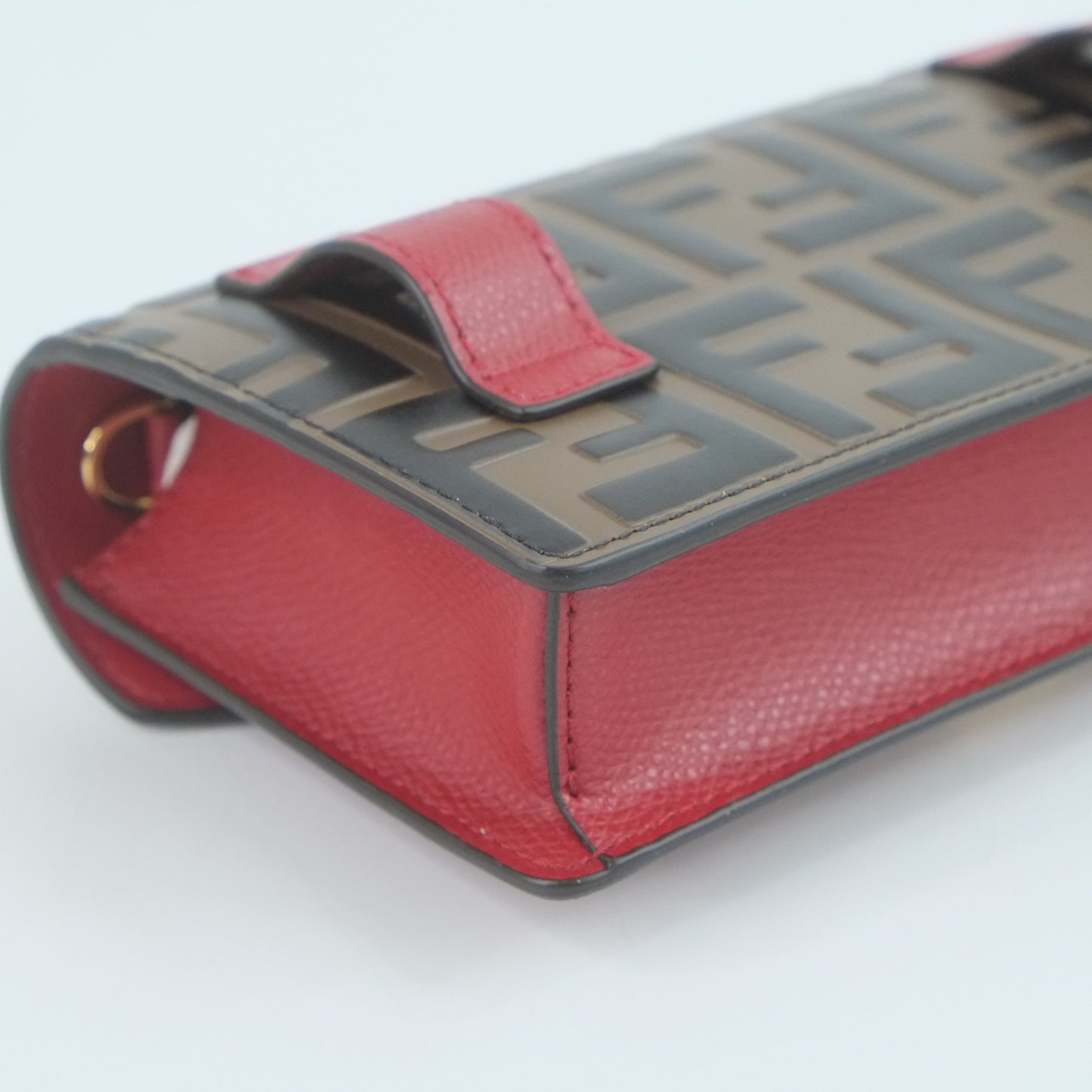 Fendi Belt Bag Pouch FF Red