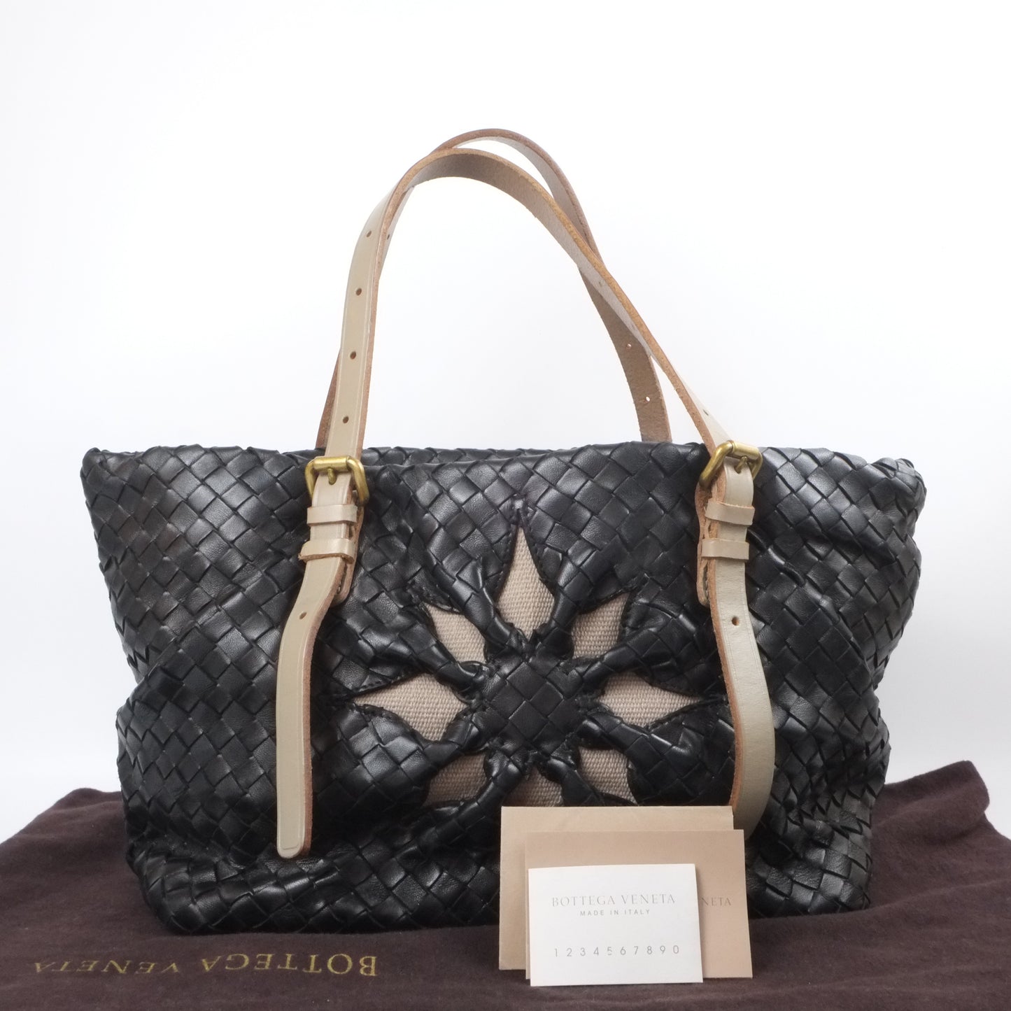 Bottega Veneta Shopping Tote Small Black