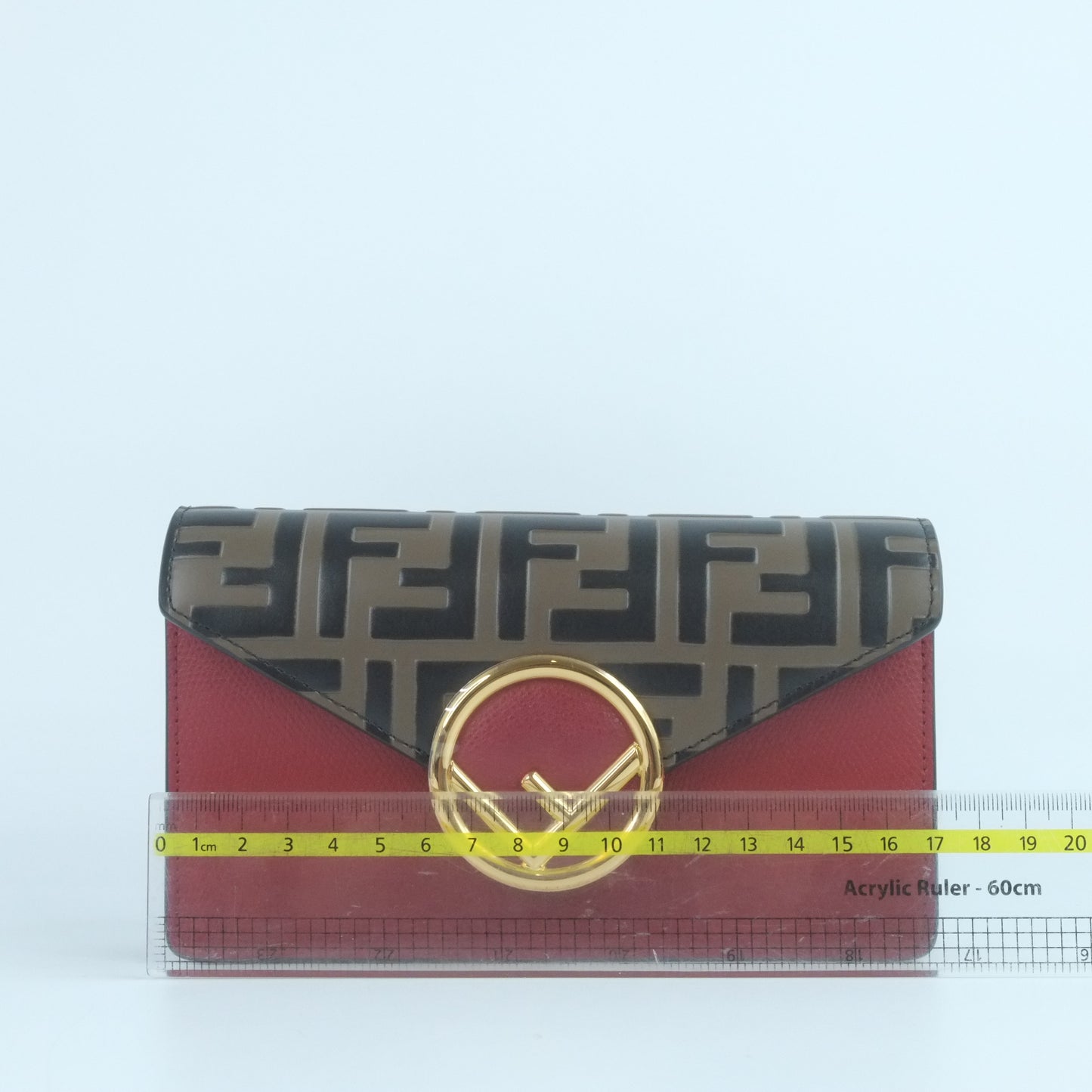 Fendi Belt Bag Pouch FF Red