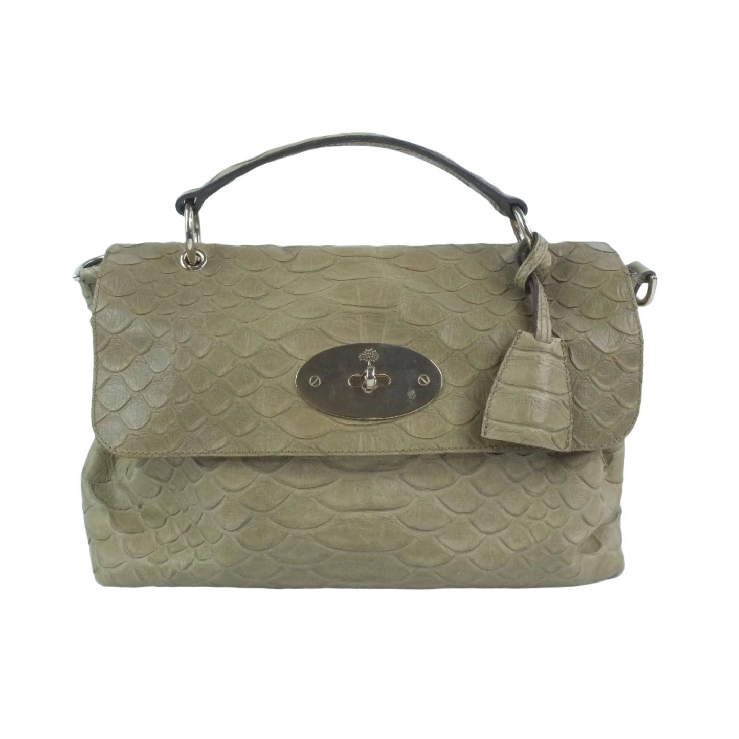 Mulberry Alexa Python Print Khaki