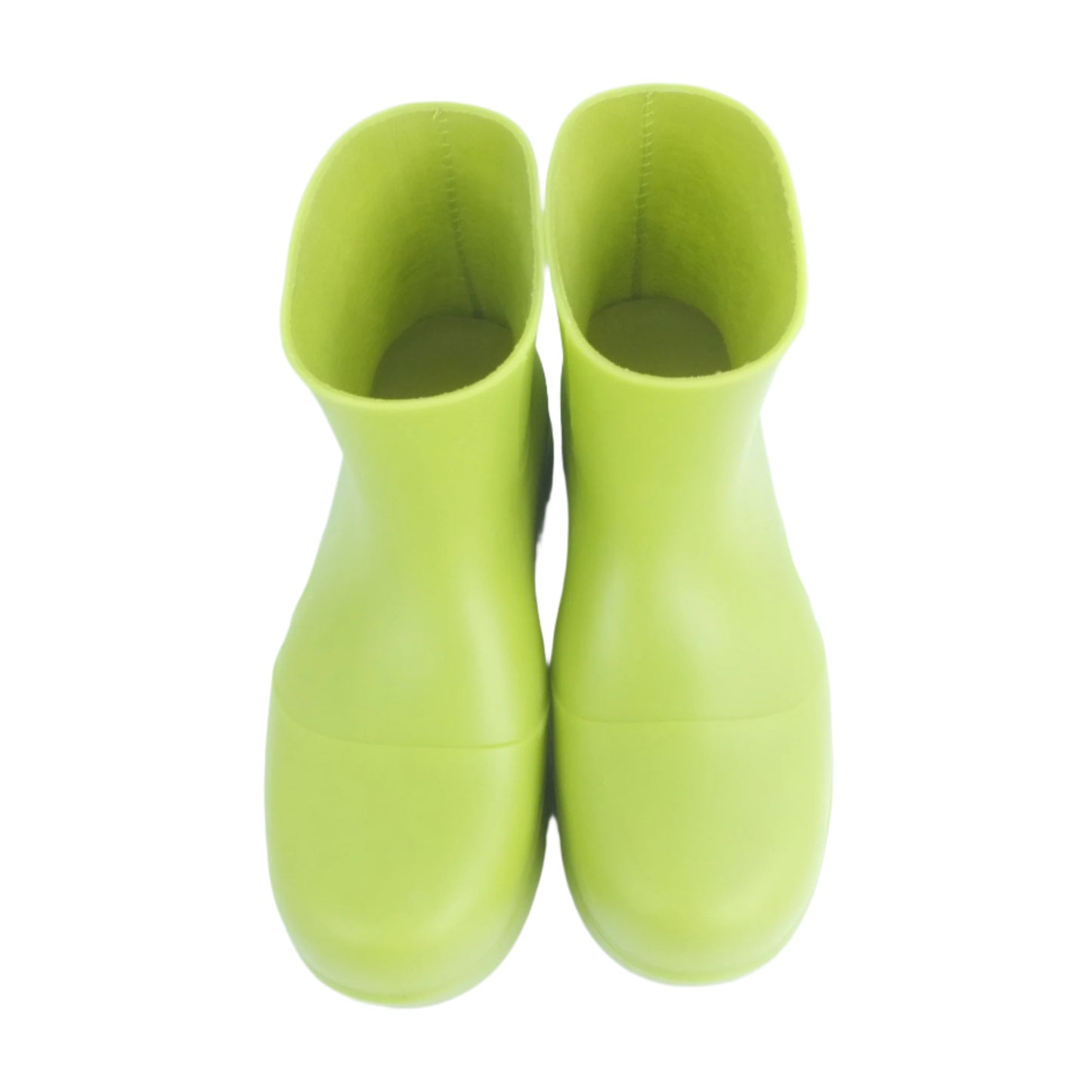 Bottega Veneta Puddle Rubber Ankle Boots Green 37