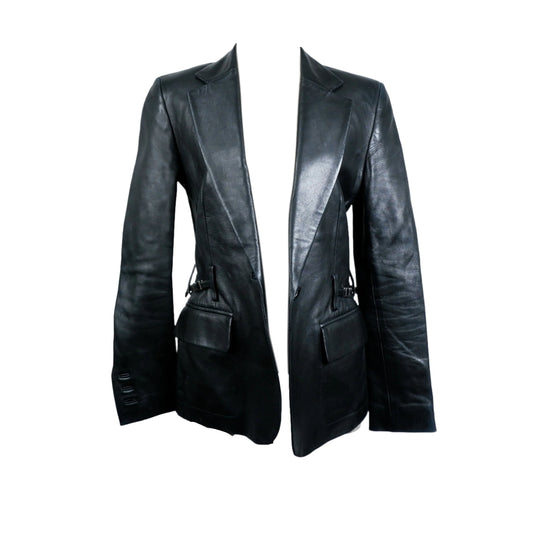 Gucci Leather Jacket Black