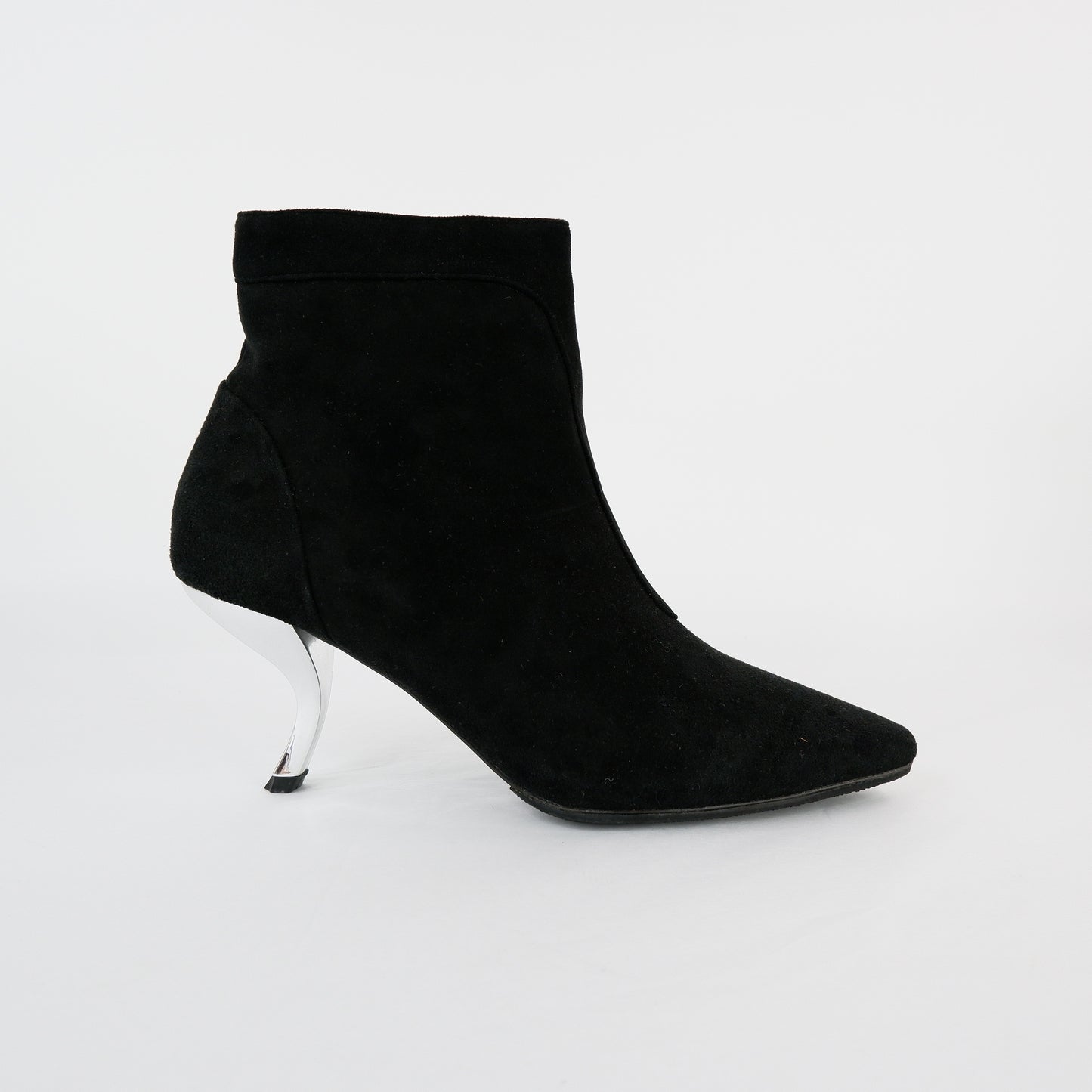 Roger Vivier Boots Suede Black 36