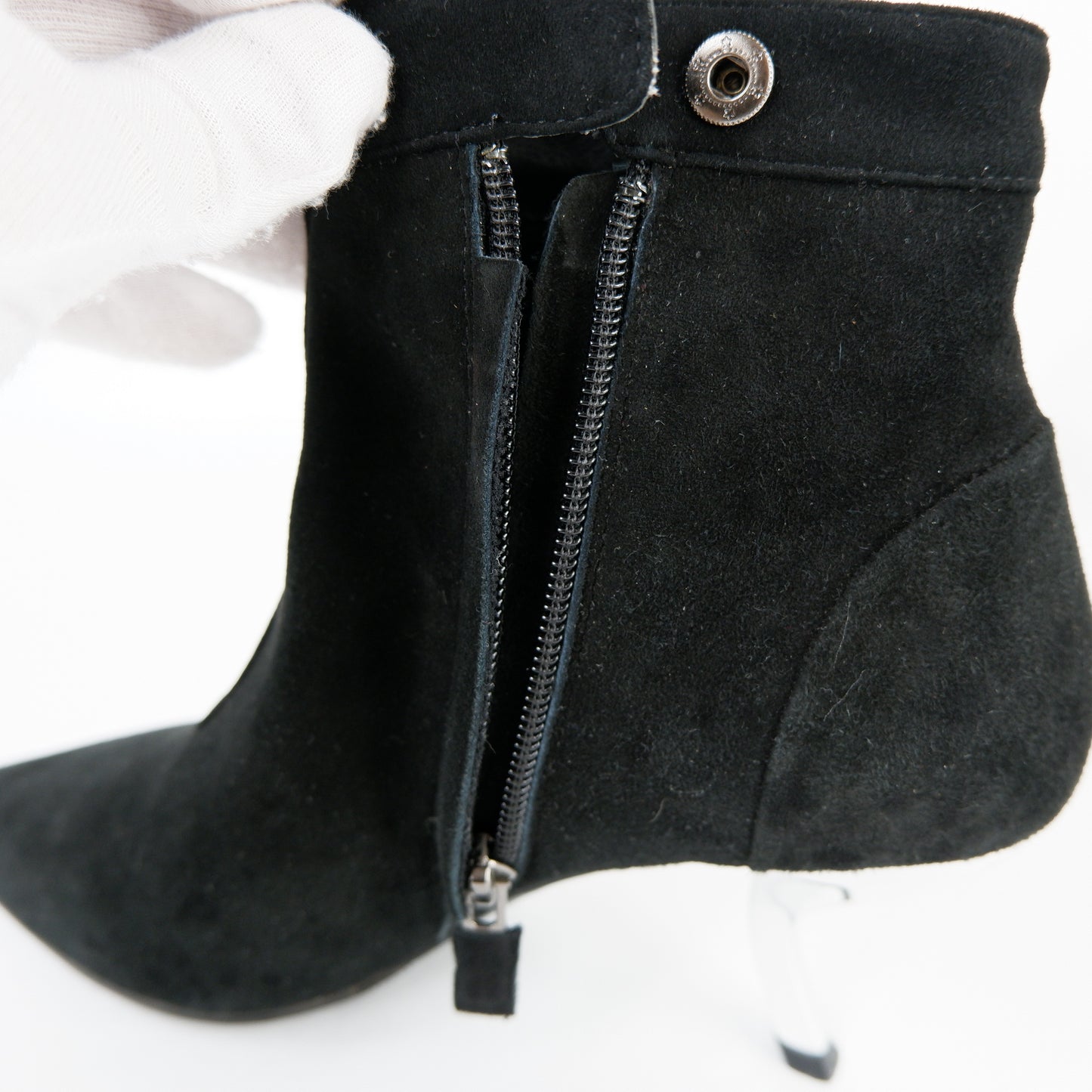 Roger Vivier Boots Suede Black 36