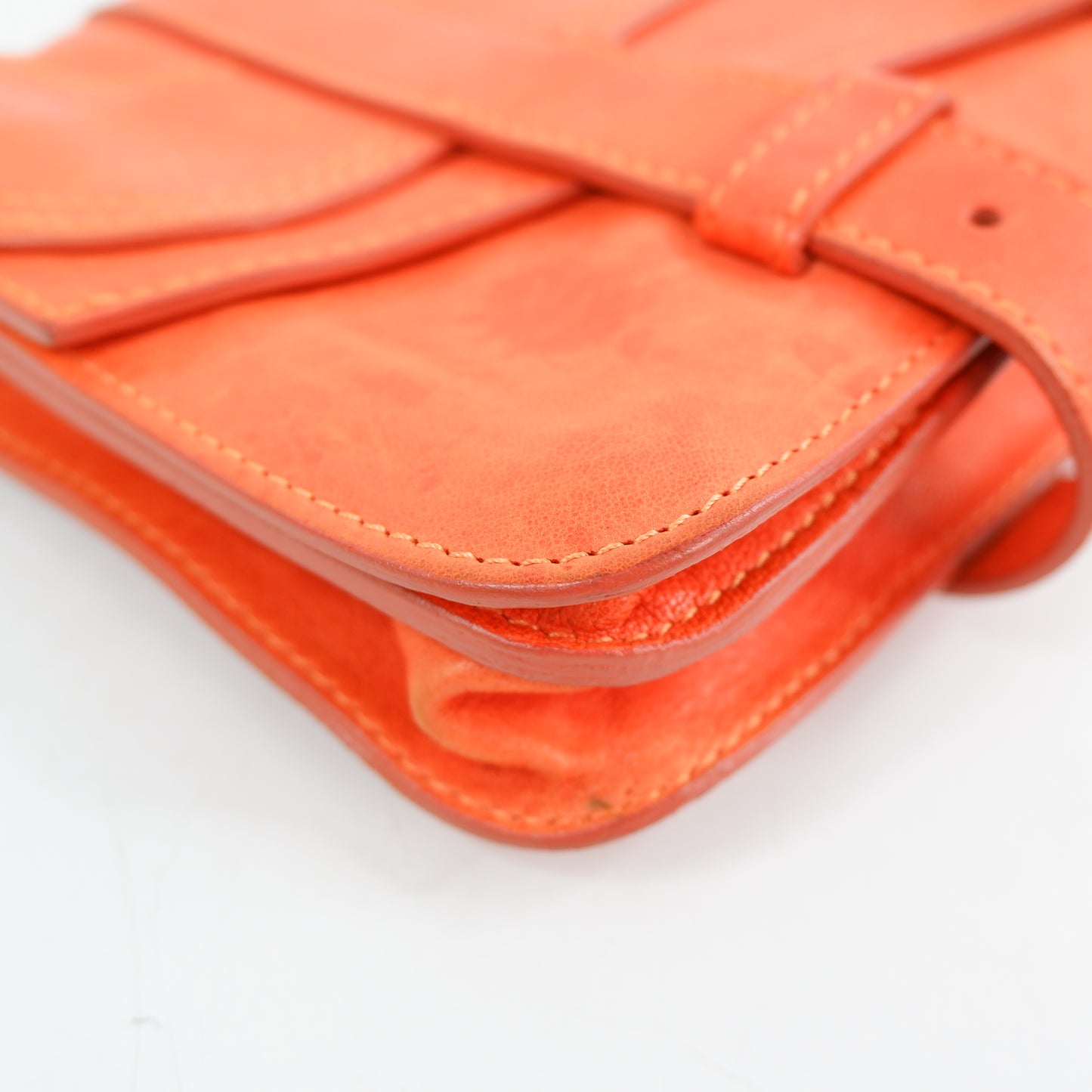 Proenza Schouler PS1 Clutch Orange