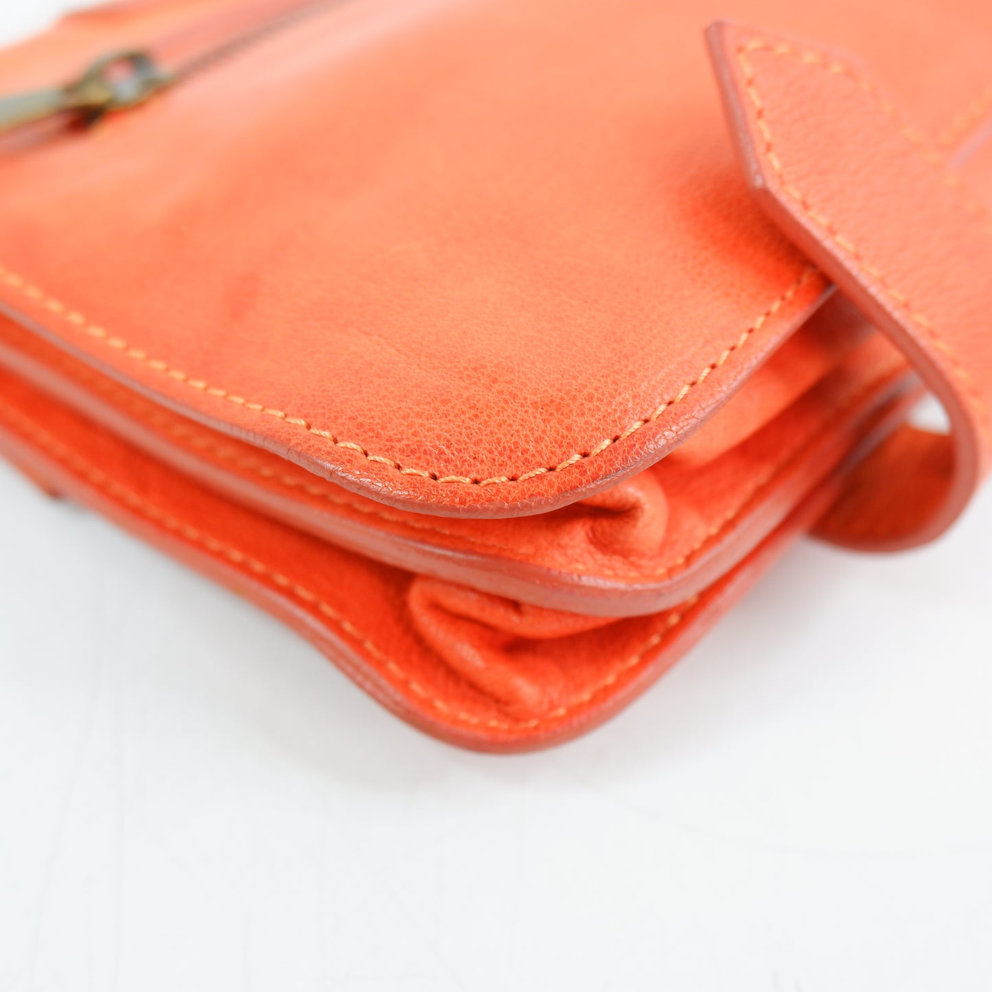 Proenza Schouler PS1 Clutch Orange