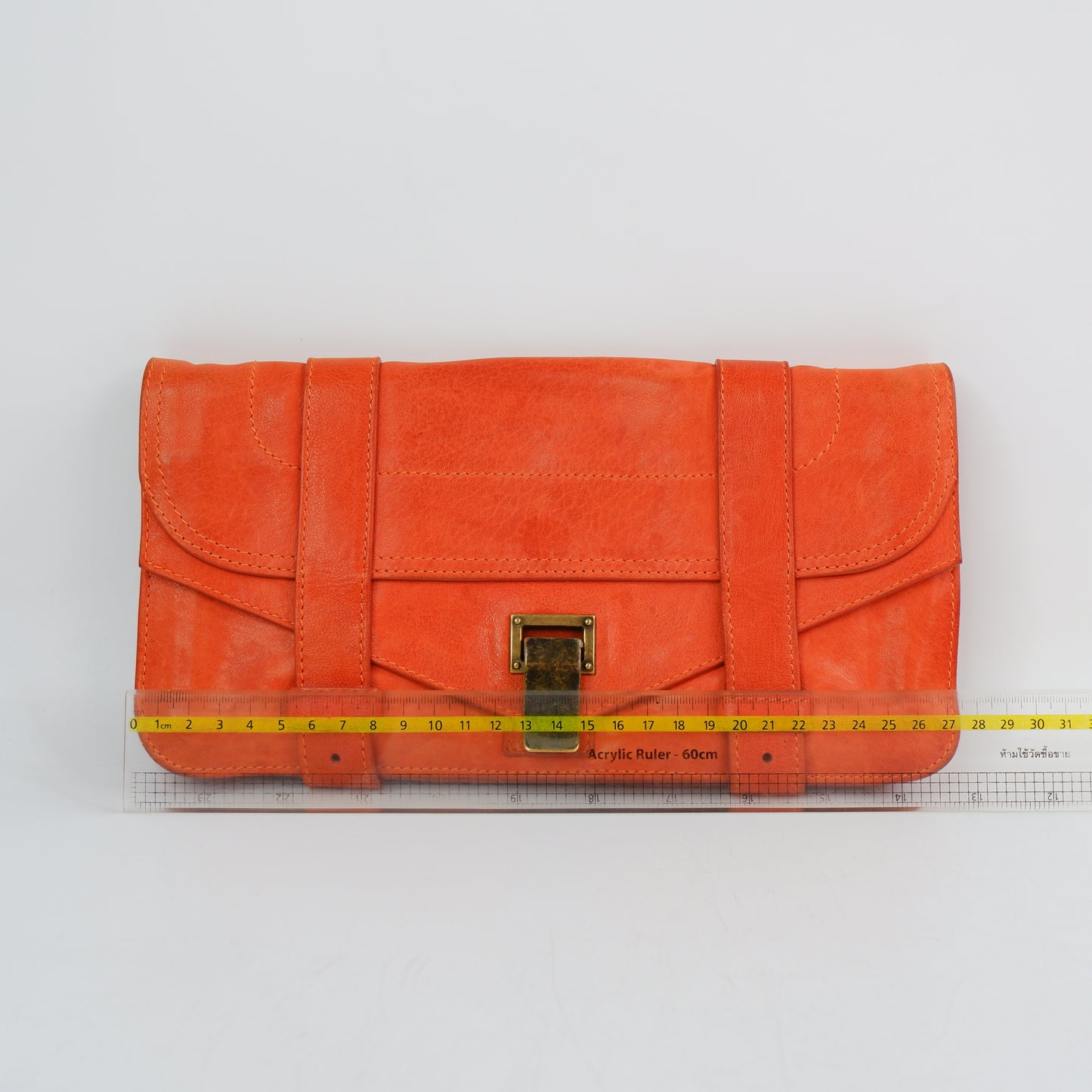 Proenza Schouler PS1 Clutch Orange