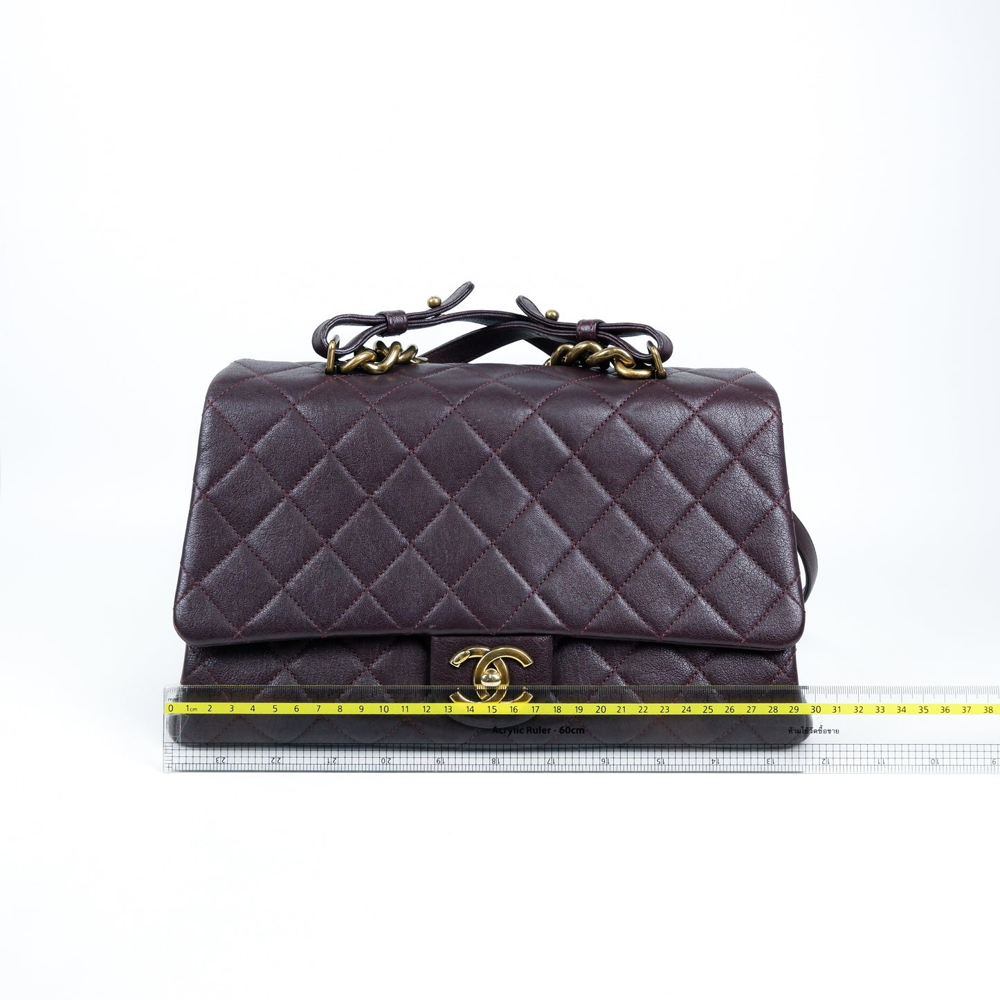 Chanel Trapezio Burgundy