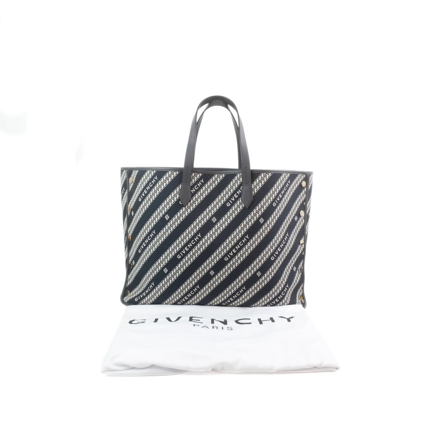 Givenchy Shopping Tote Bag Canvas Blue