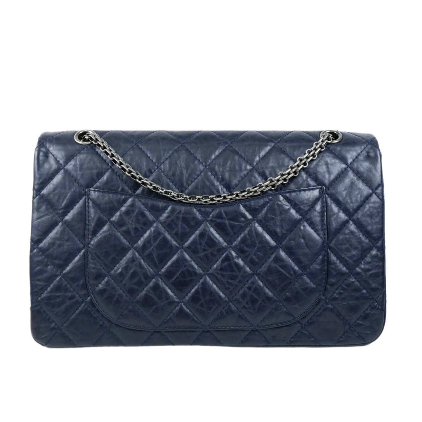 Chanel Reissue 227 Double Flap Navy