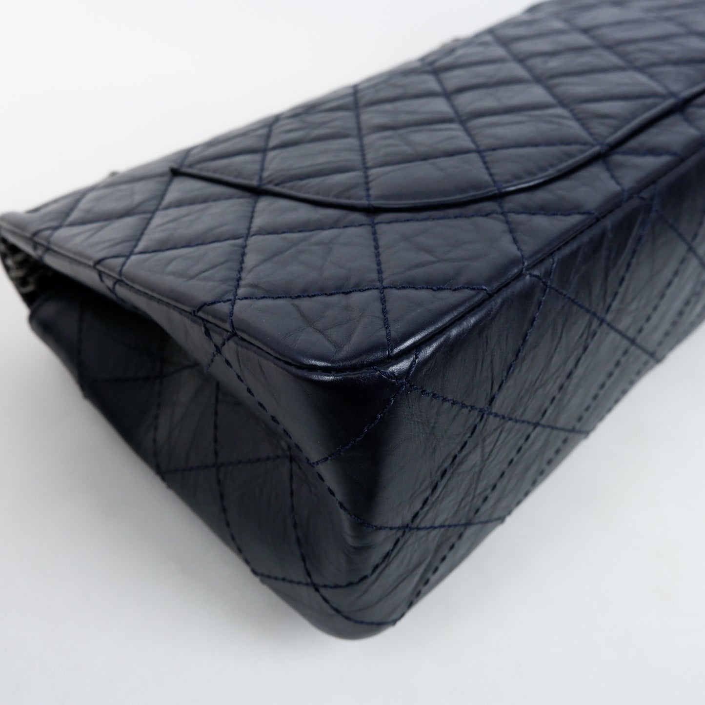 Chanel Reissue 227 Double Flap Navy