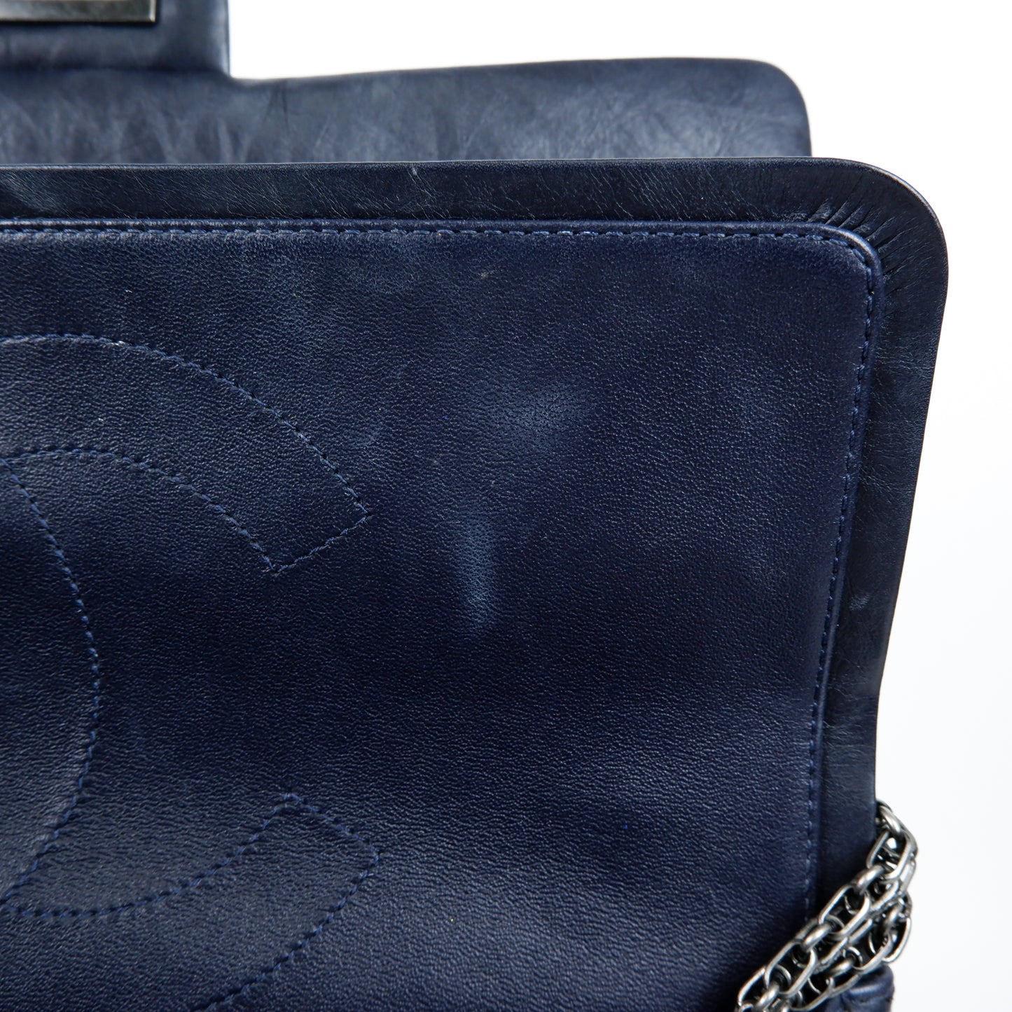 Chanel Reissue 227 Double Flap Navy