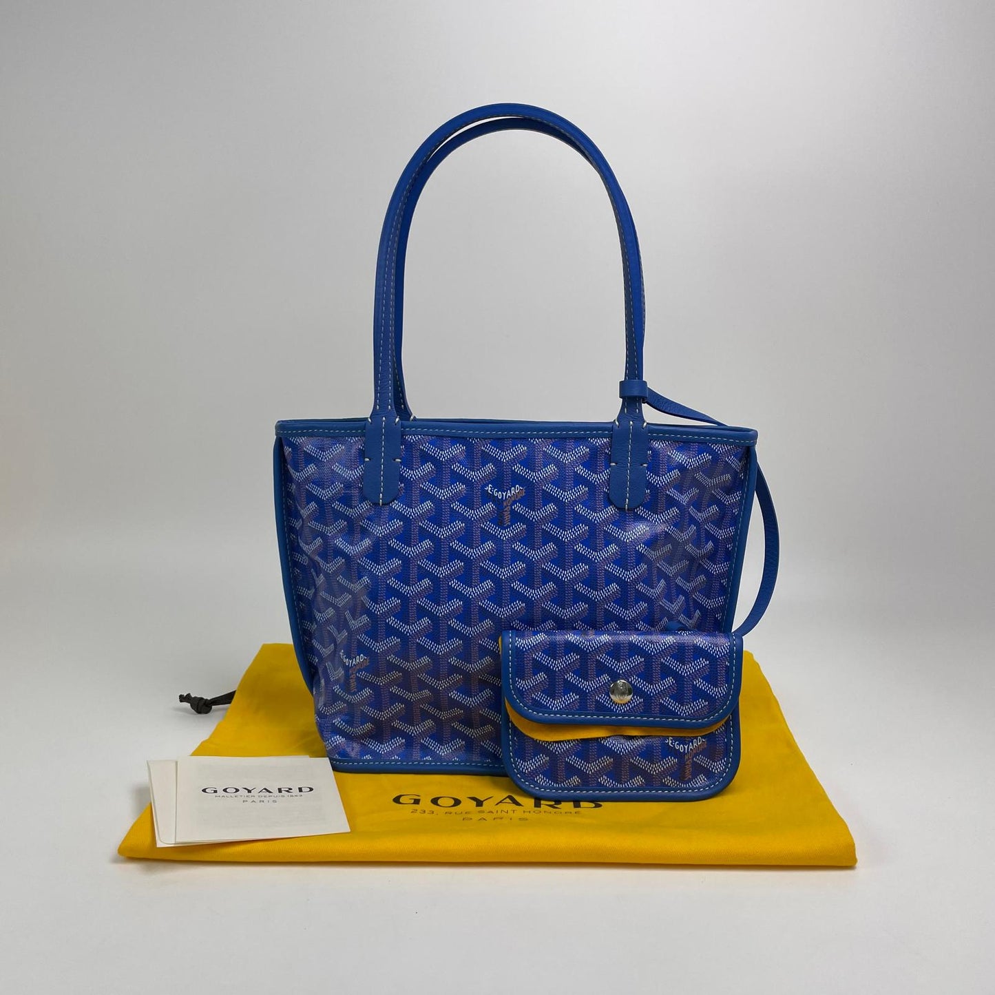 Goyard Anjou Mini Blue Ciel