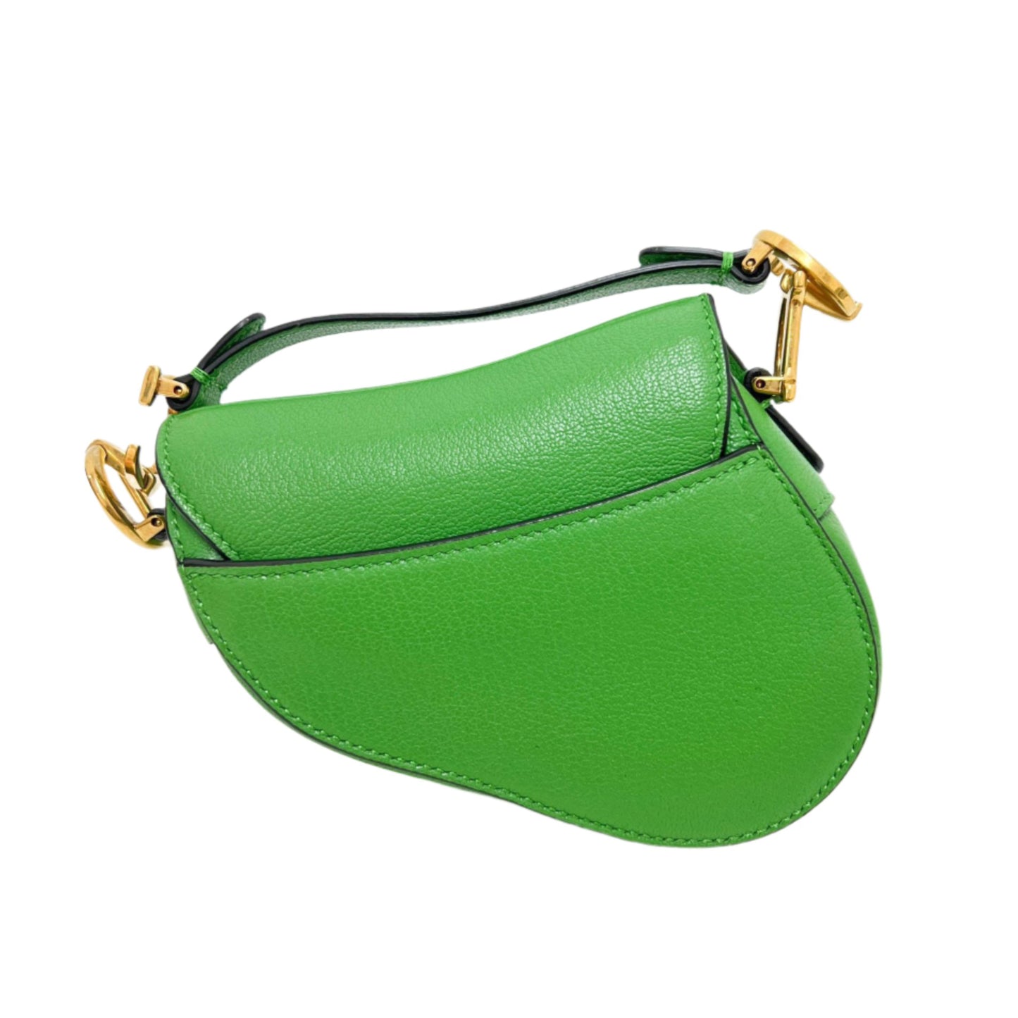 Christian Dior Saddle Micro Green