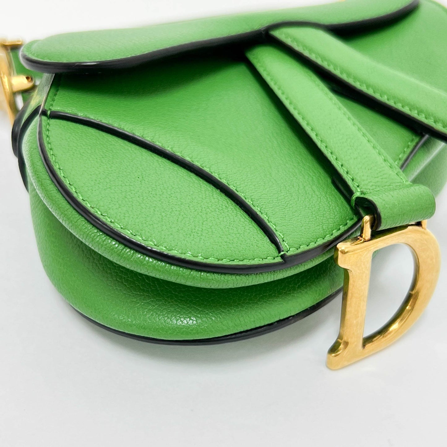 Christian Dior Saddle Micro Green