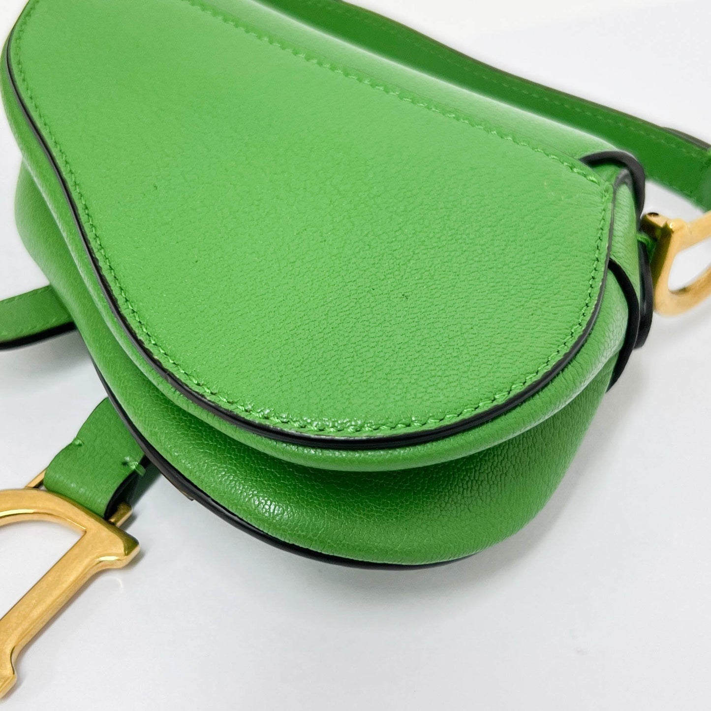 Christian Dior Saddle Micro Green