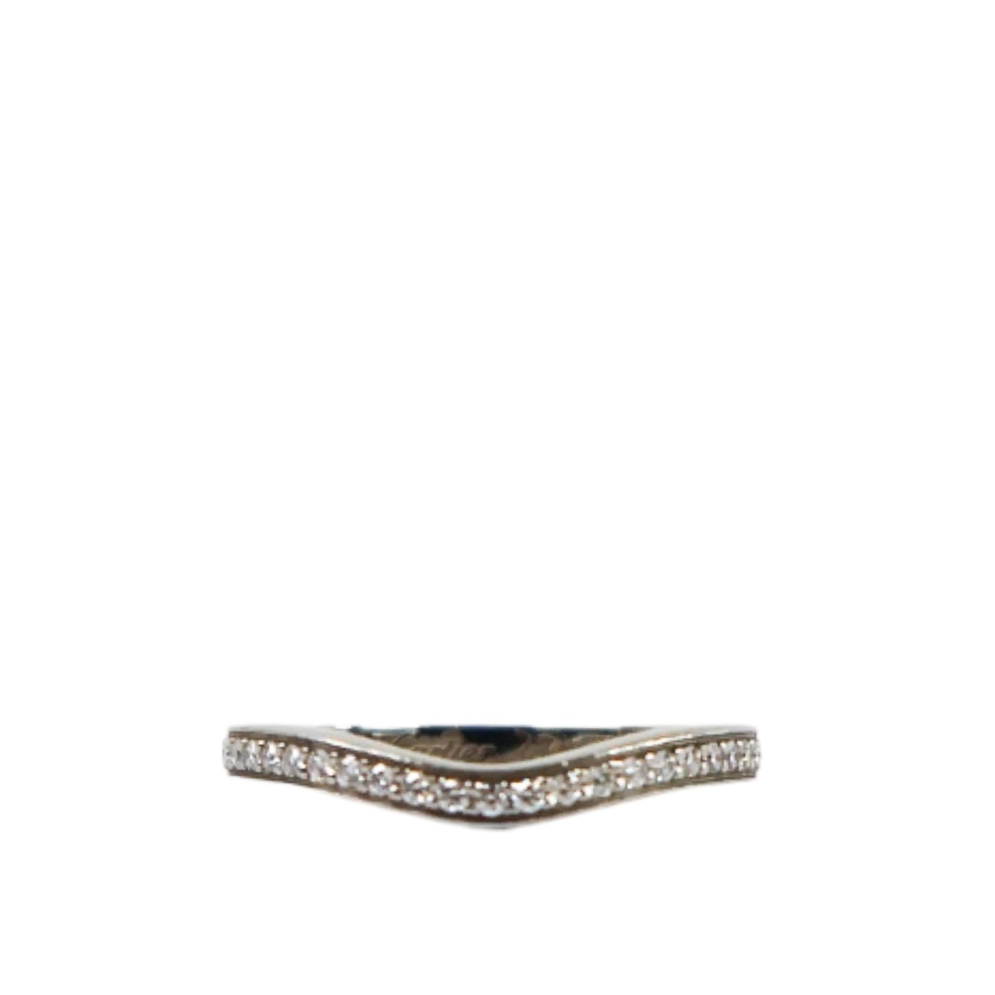 Cartier Ballerina Curve Ring Von Platinum