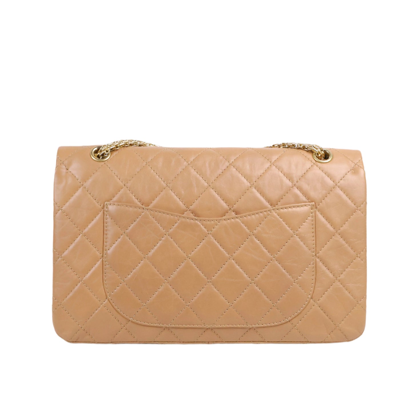 Chanel Reissue227 Flap Dark Beige