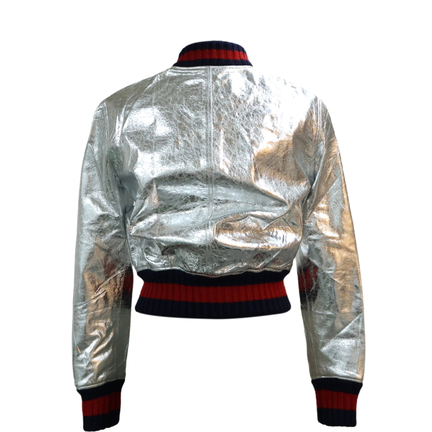 Gucci Jacket Metallic Silver