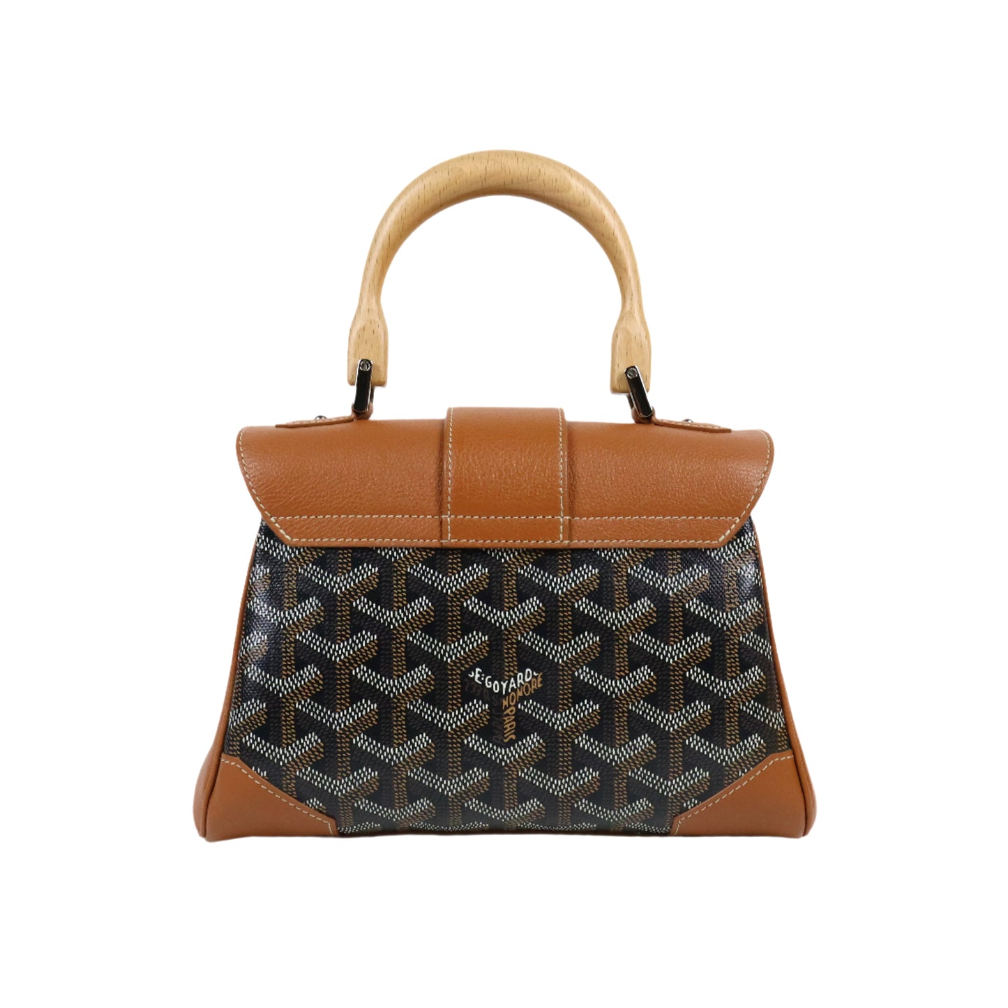 Goyard Saigon Mini Black Tan