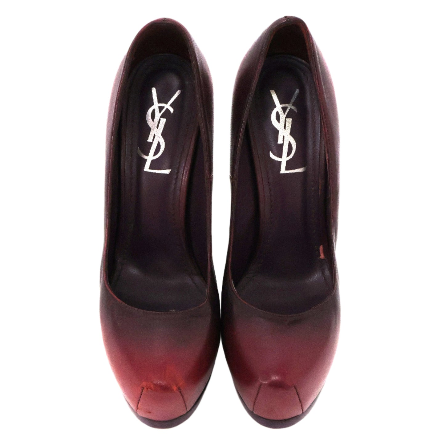 Saint Laurent Tribtoo Burgundy