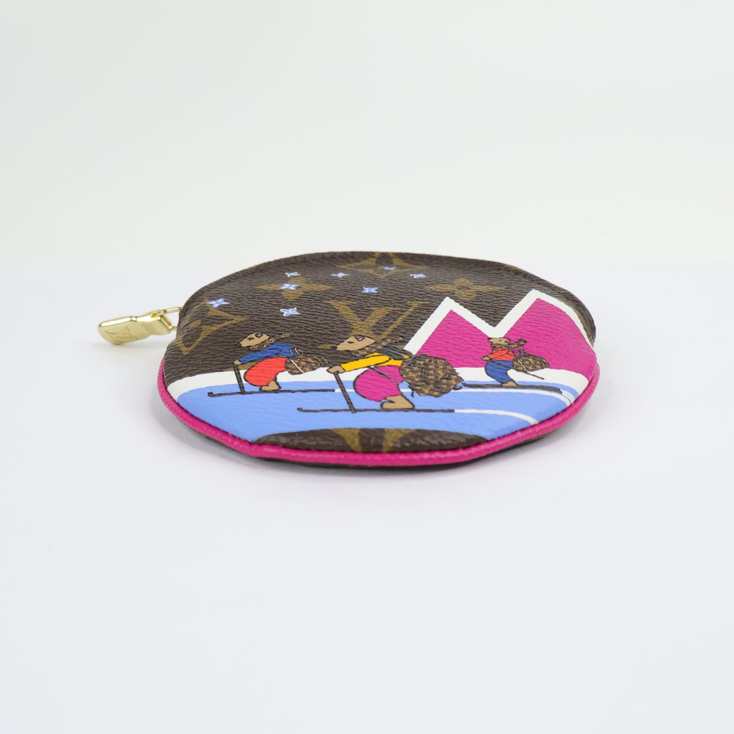 Louis Vuitton Coin Purse Round Monogram Mount BL