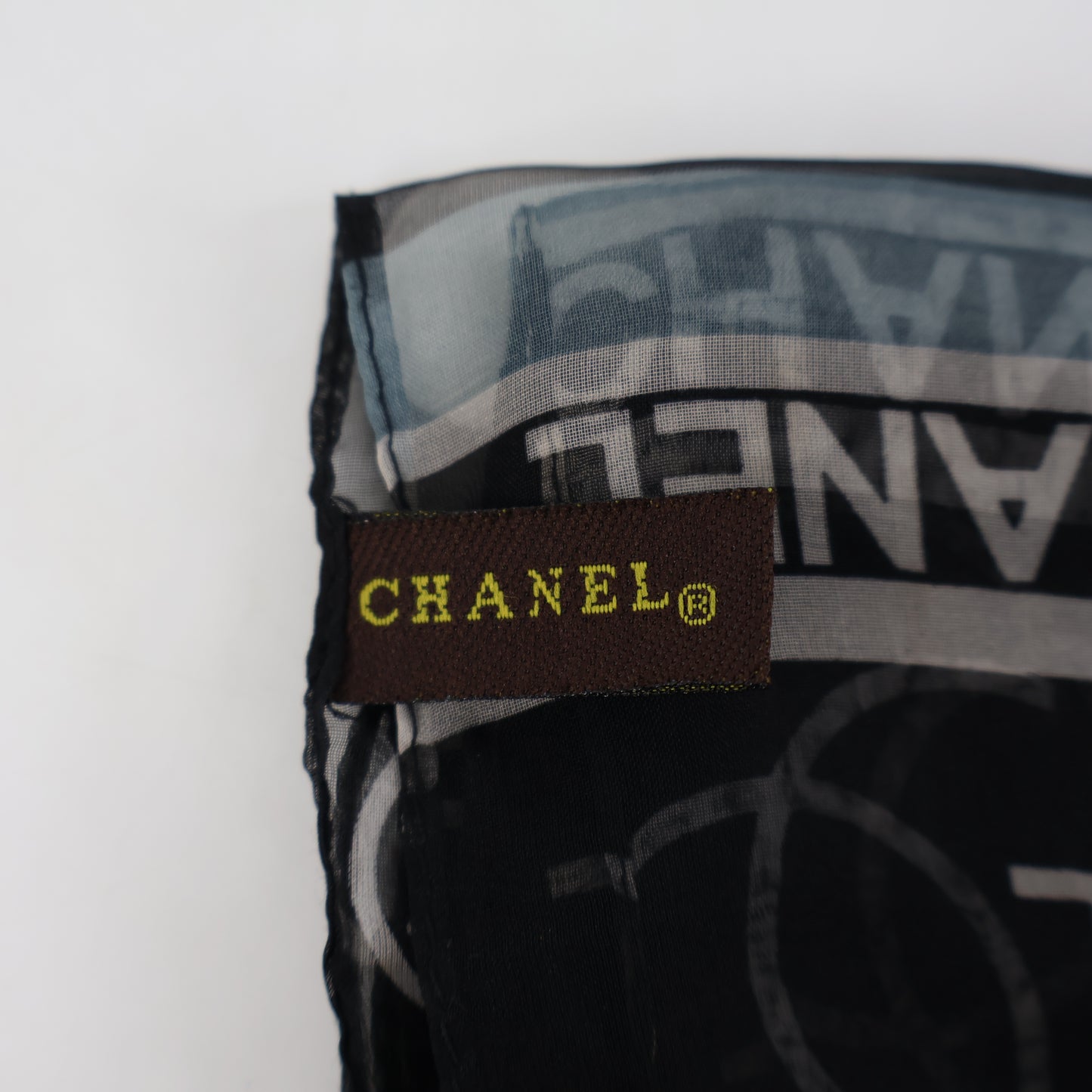 Chanel Scarf Silk CC Chanel