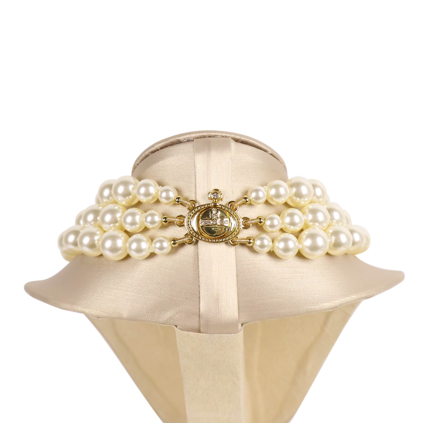 Vivienne Westwood Necklace Pearl Crystal